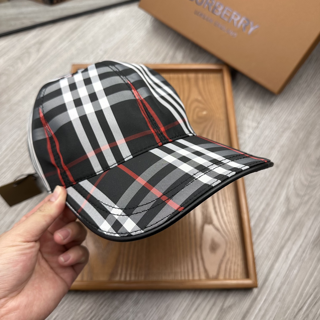 High-End Fashion Hats: Oxford Material, Head-Skin, Special Details, Leather Accessories - 图片 5