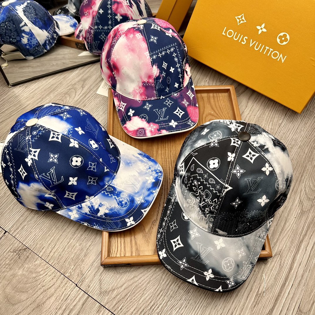 High-End Fashion Hats with Oxford Material and Leather Details - 图片 1