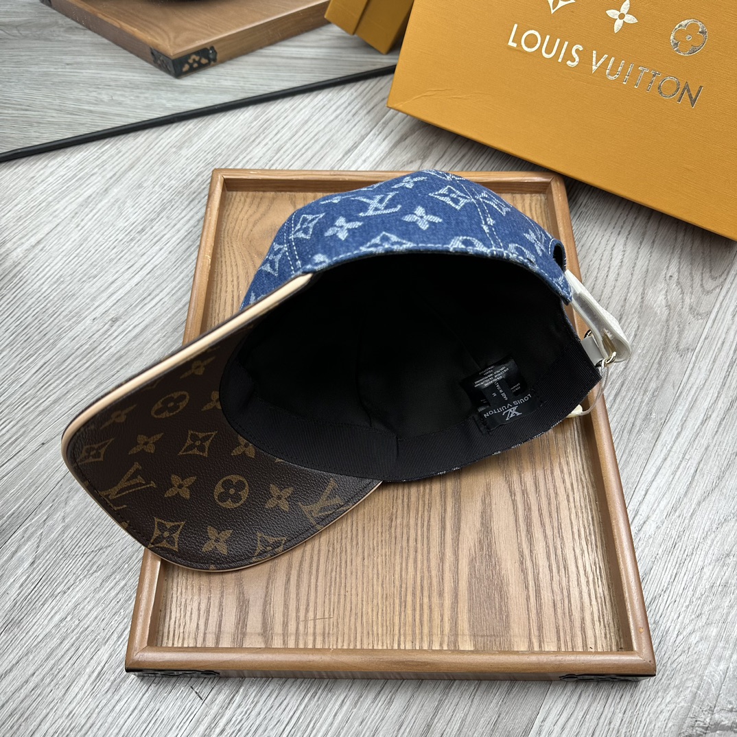 High-End Cowboy Skin Cap: Oxford Material, Cow Skin, Quality Details. - 图片 9