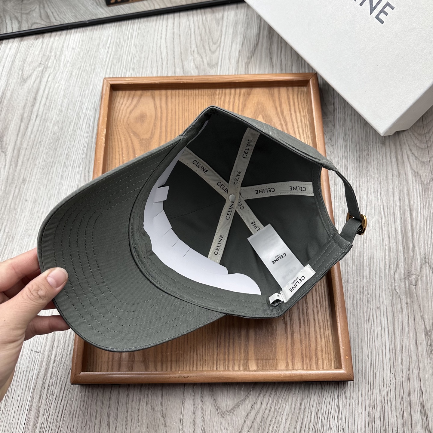 。赛琳。原版11大C标鸭舌帽。【配防尘袋】细节决定品质！原版内里原版标！原版压花五金调节扣！欢迎对比品质