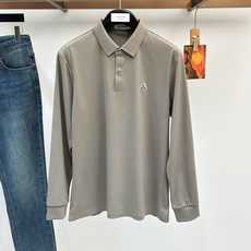 Moncler蒙口独家专供6新款原单男士Polo长袖高端定制 高版本 时尚百搭爆款,原版进口纯棉珠地面料 胸前logo图 Moncler蒙口独家专供6新款原单男士Polo长袖高端定制 高版本 时尚百搭爆款,原版进口纯棉珠地面料 胸前logo图