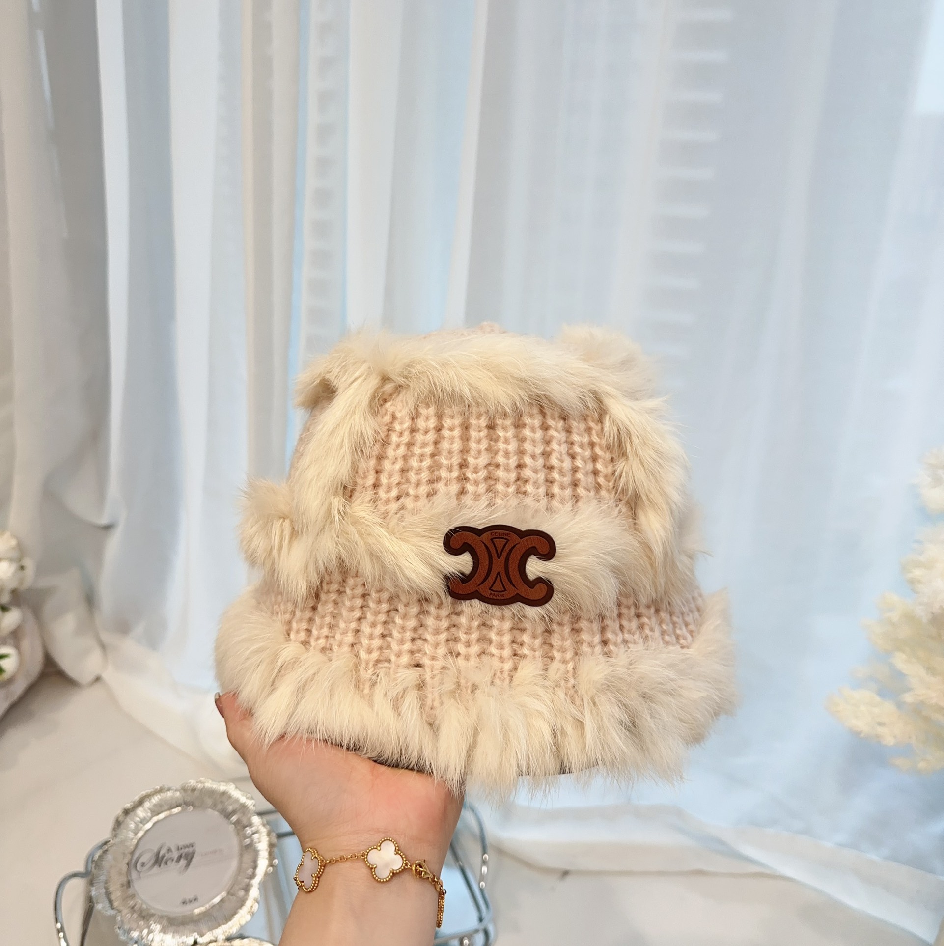 셀린느 모자 84283 Celine Cap 상세 이미지 5