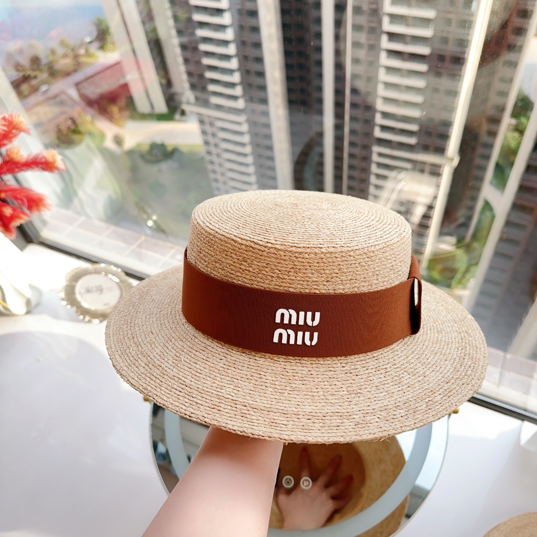 미우미우 모자 81461 Miu Miu Cap 상세 이미지 4