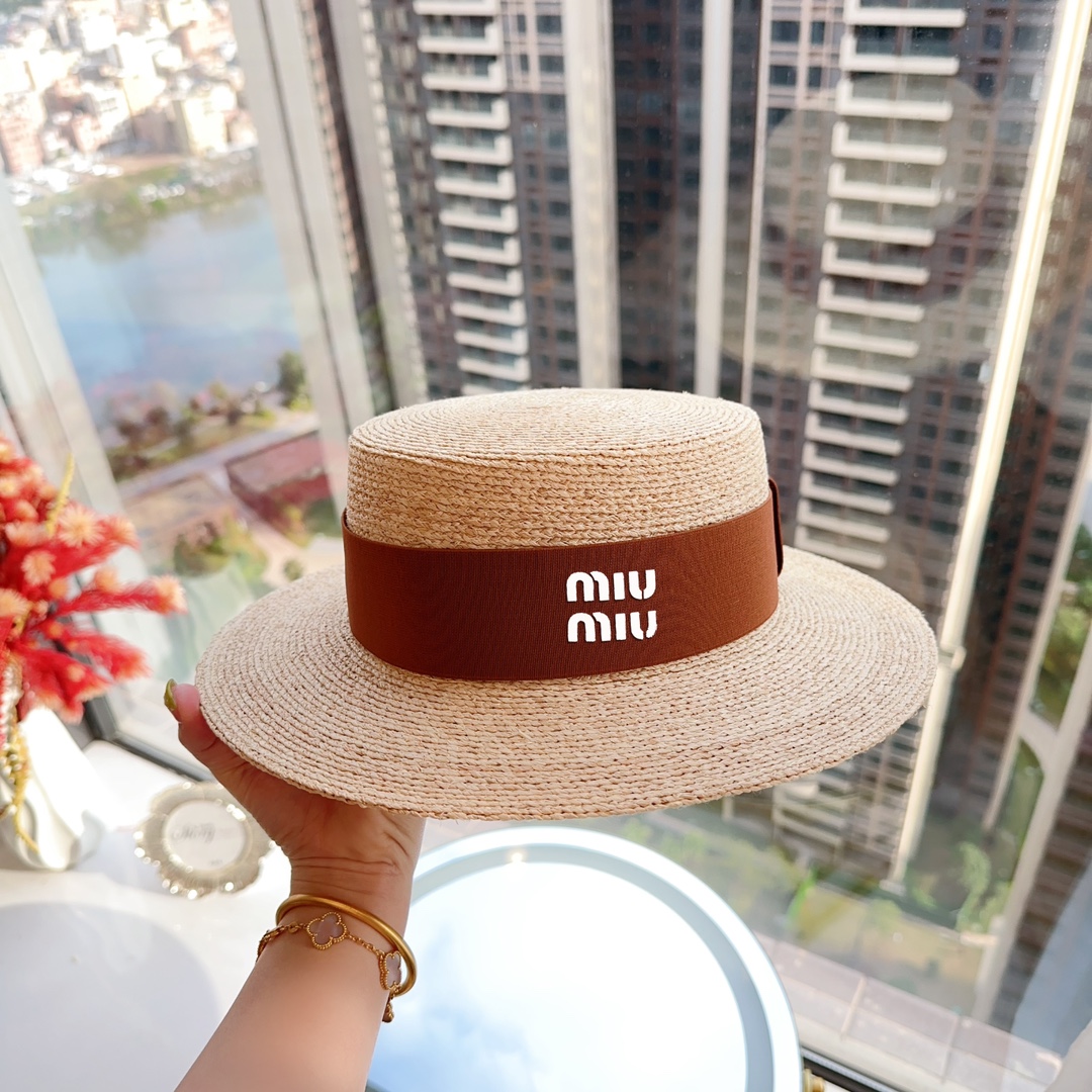 미우미우 모자 81461 Miu Miu Cap 상세 이미지 2