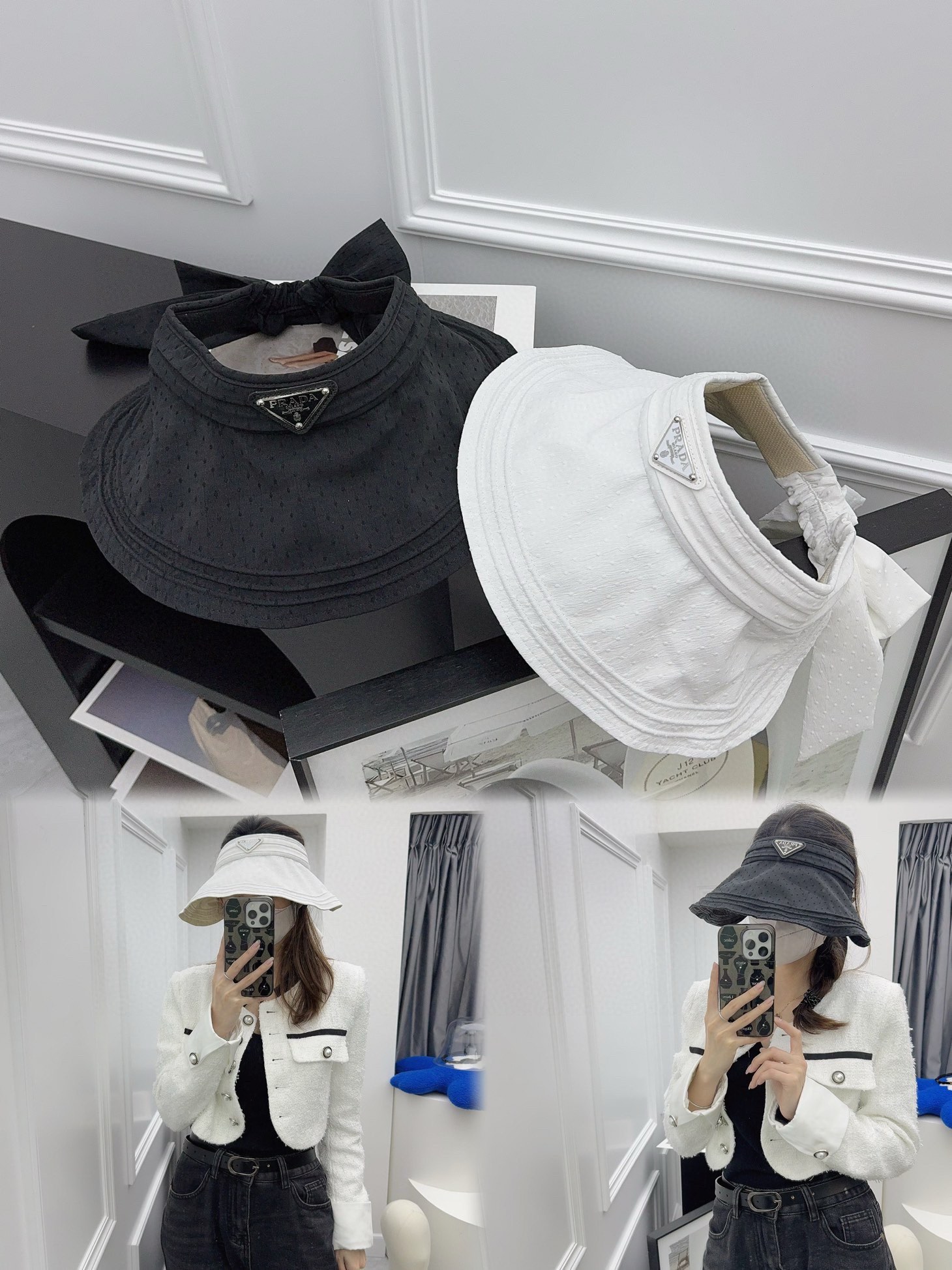 프라다 모자 84840 Prada Cap