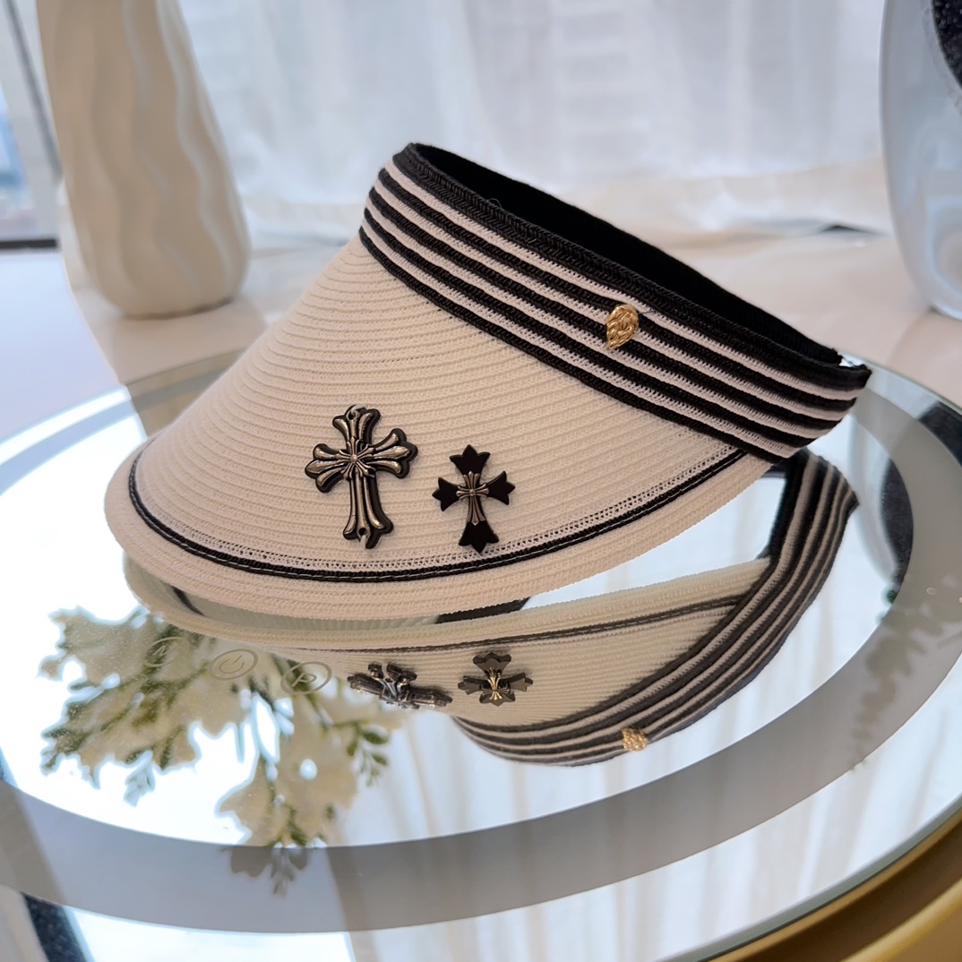[Chrome Hearts Hats]Kroxin new style pigtails and empty roof south