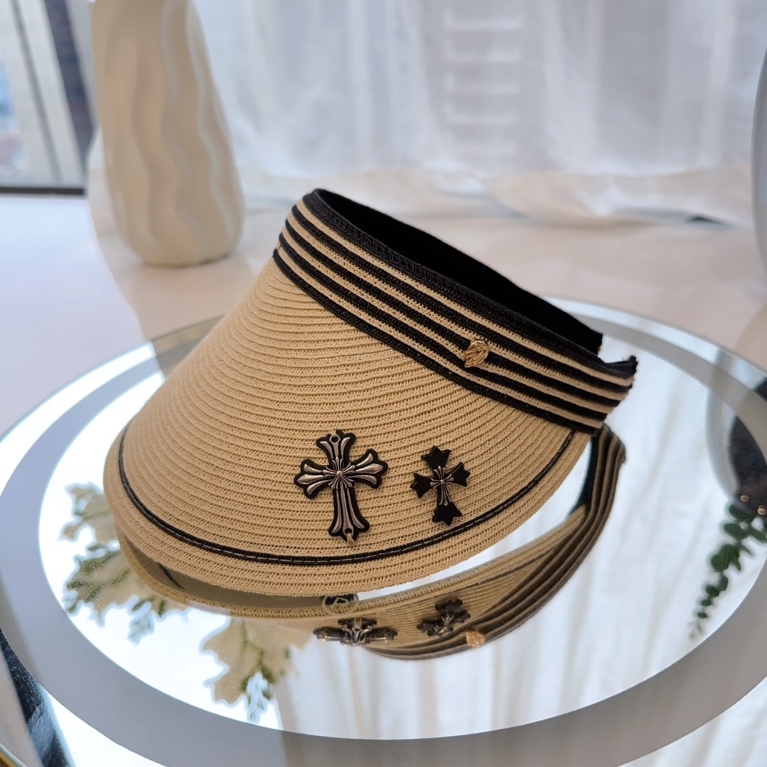 [Chrome Hearts Hats]Kroxin new style pigtails and empty roof south