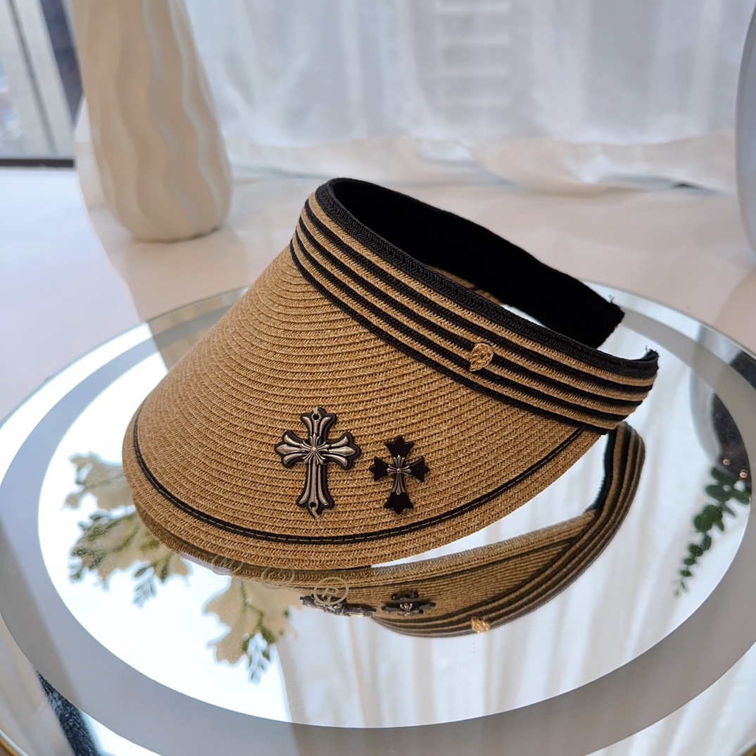 [Chrome Hearts Hats]Kroxin new style pigtails and empty roof south