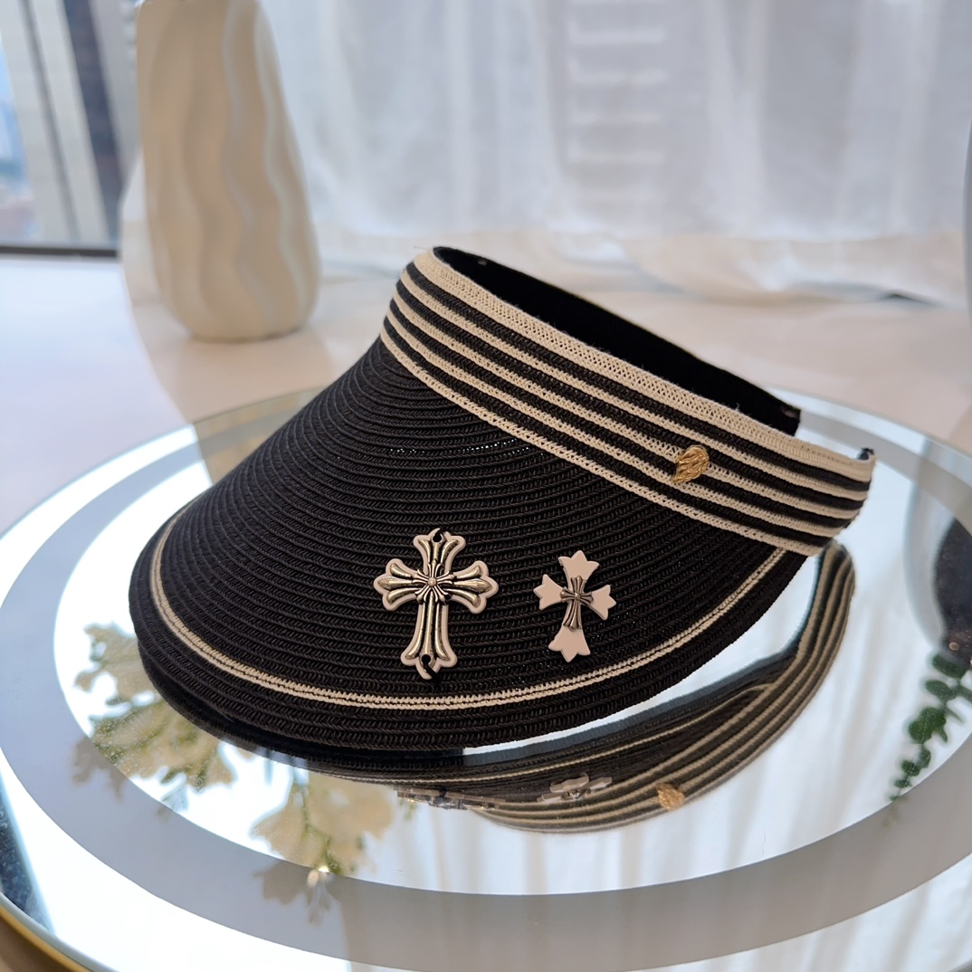 [Chrome Hearts Hats]Kroxin new style pigtails and empty roof south