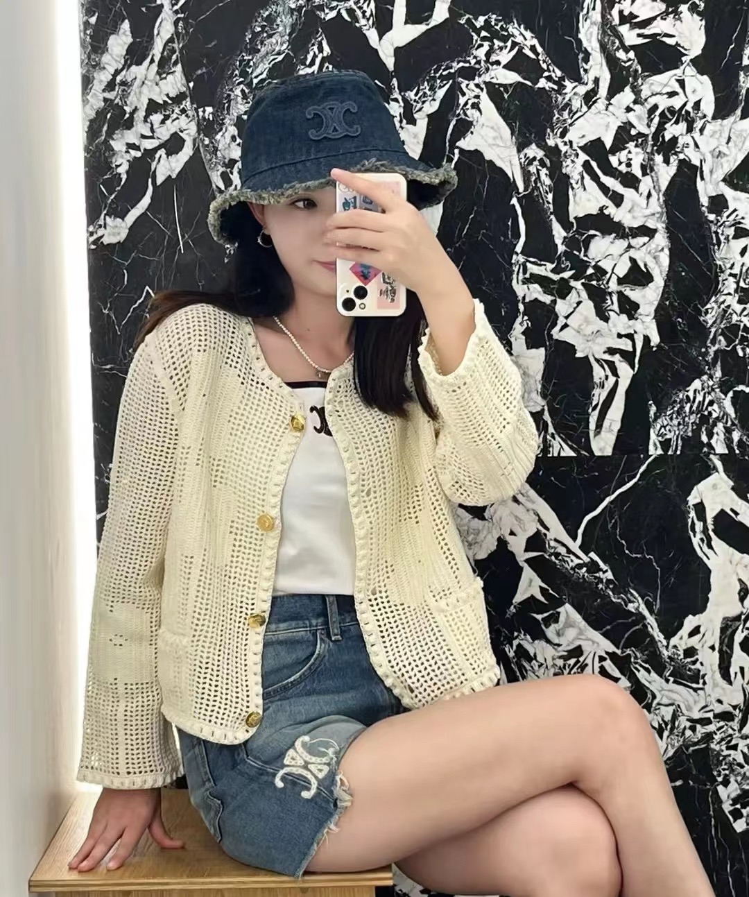 셀린느 모자 83529 Celine Cap