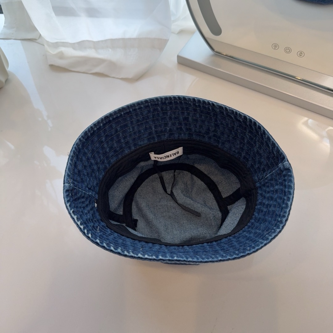 발렌시아가 데님 포켓 버킷햇 모자 상세 이미지 7