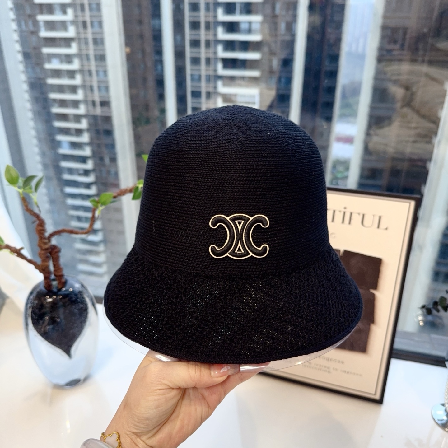 셀린느 모자 84394 Celine Cap 상세 이미지 3