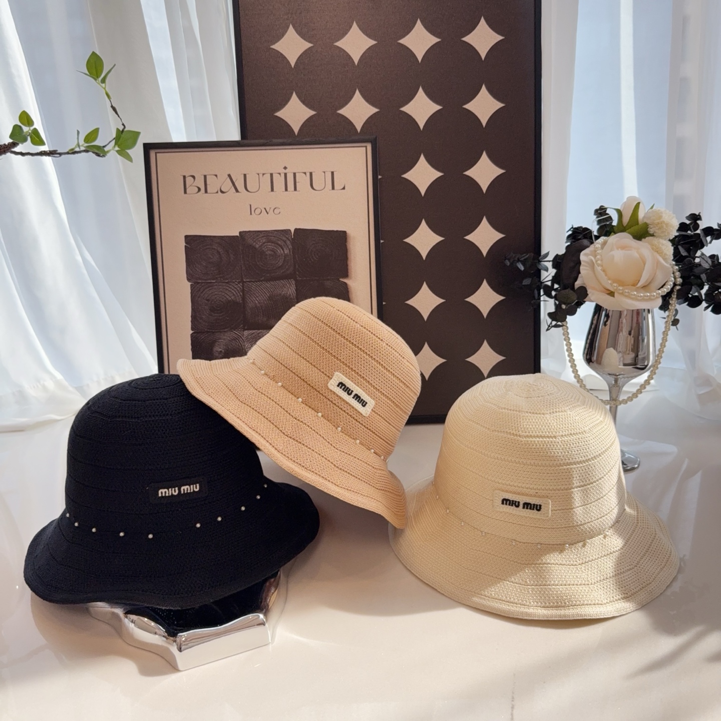 미우미우 모자 81256 Miu Miu Cap