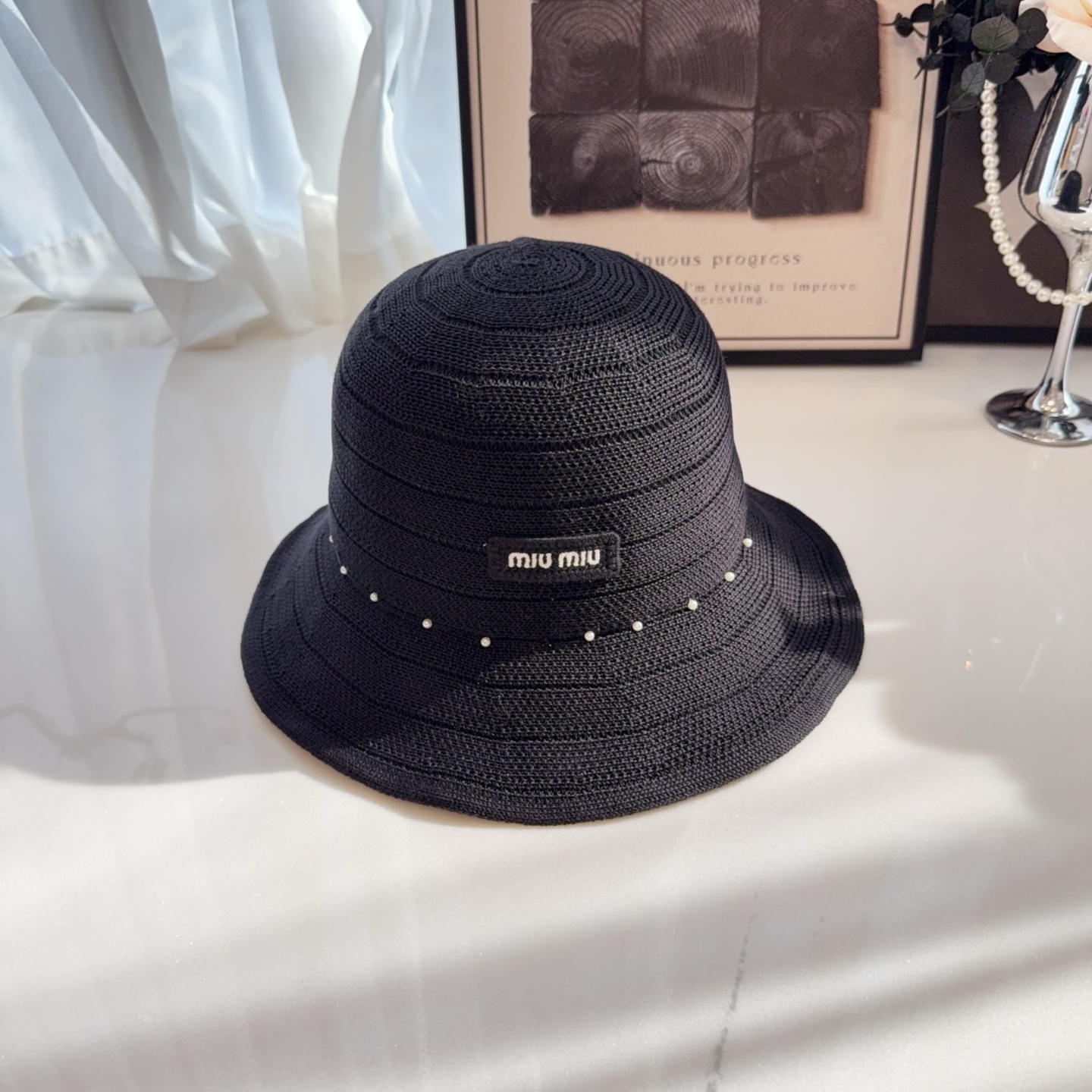 미우미우 모자 80956 Miu Miu Cap