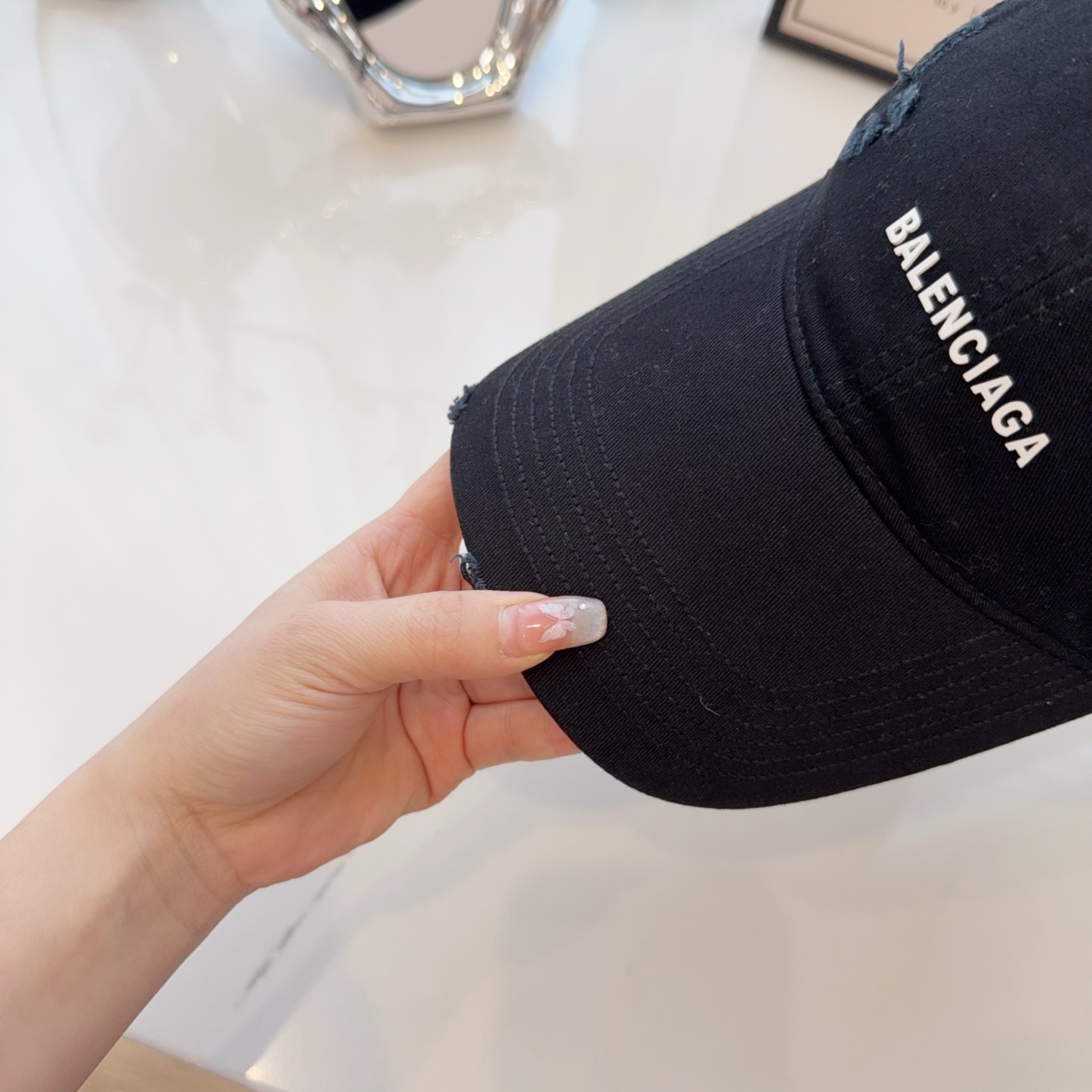 발렌시아가 모자 81712 Balenciaga Cap 상세 이미지 6