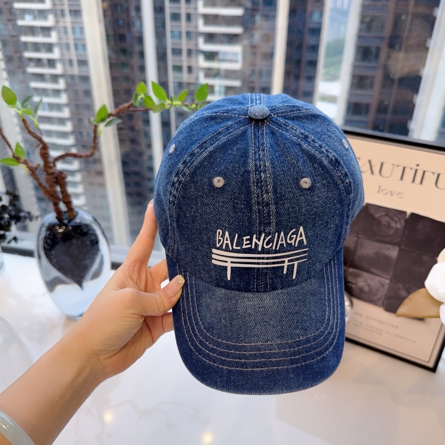발렌시아가 모자 81695 Balenciaga Cap 상세 이미지 3