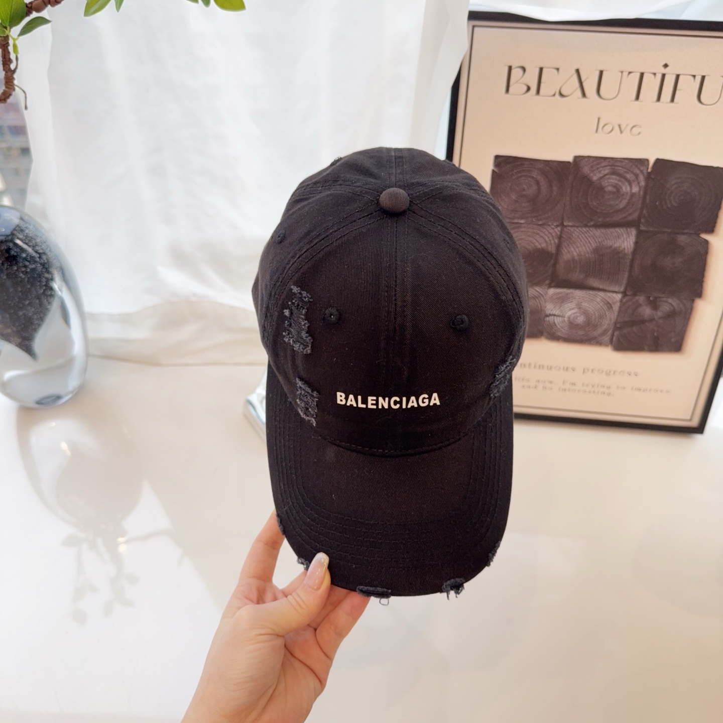 발렌시아가 모자 81705 Balenciaga Cap 상세 이미지 2