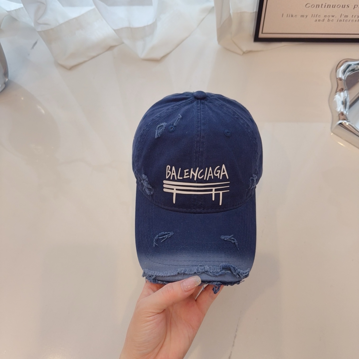 발렌시아가 모자 81697 Balenciaga Cap 상세 이미지 6
