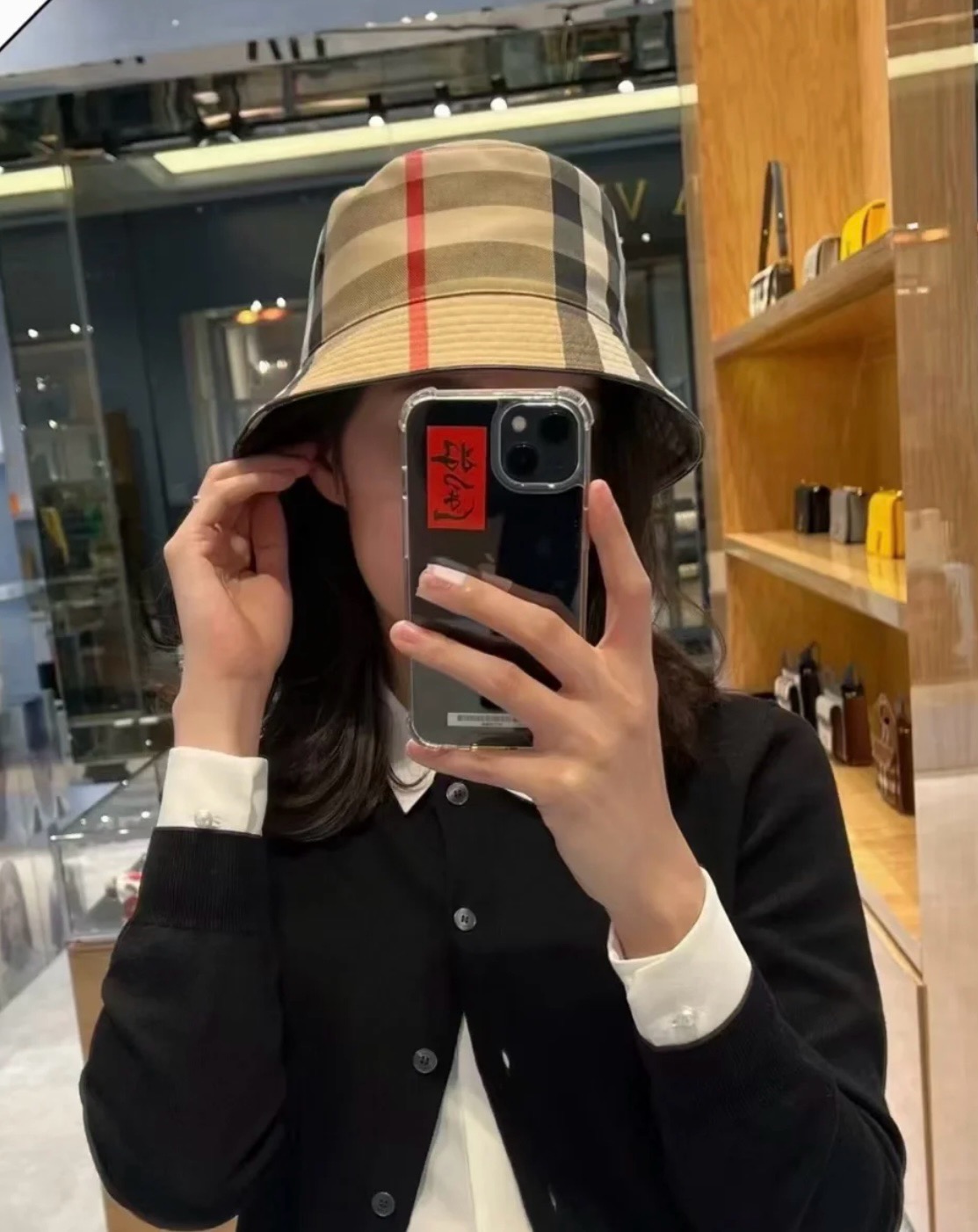 버버리 버킷햇 모자 상세 이미지 5