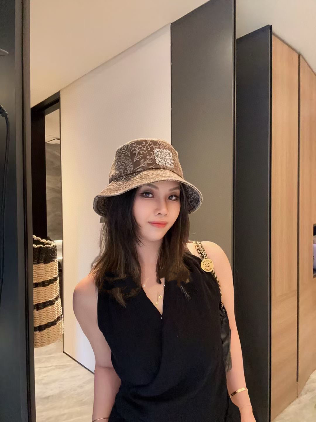 로에베 모자 79028 Loewe Cap