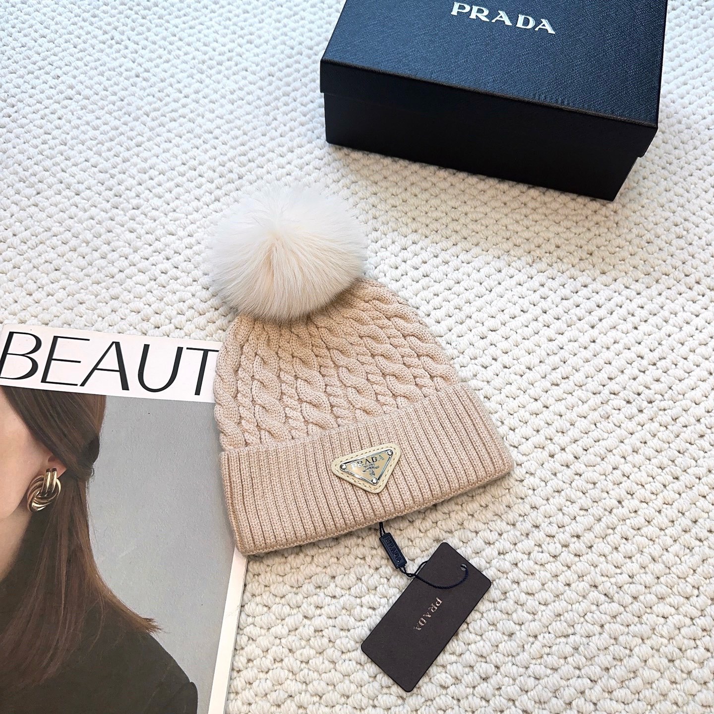 프라다 모자 84909 Prada Cap