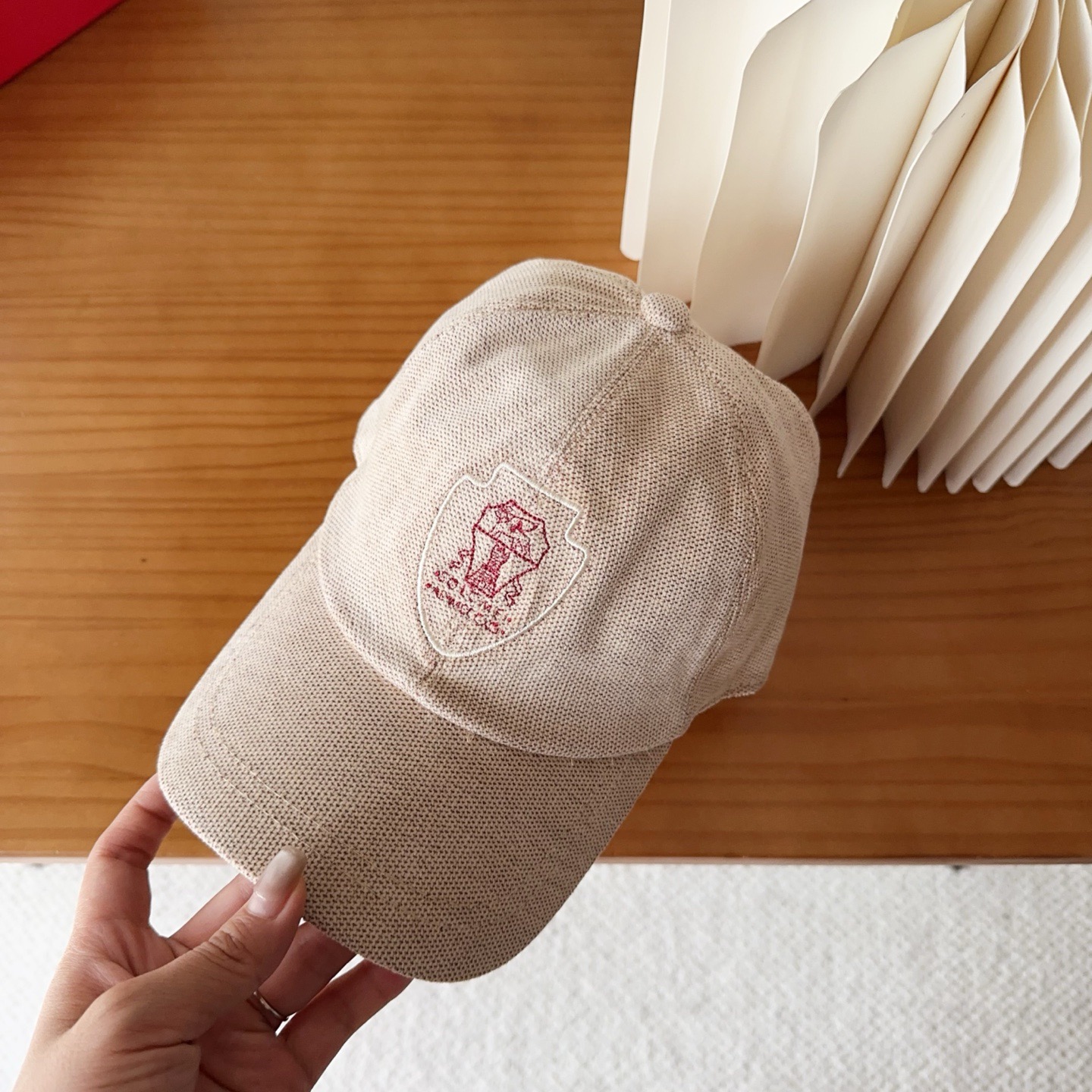 브루넬로쿠치넬리 모자 81958 Brunello Cucinelli Cap 상세 이미지 3