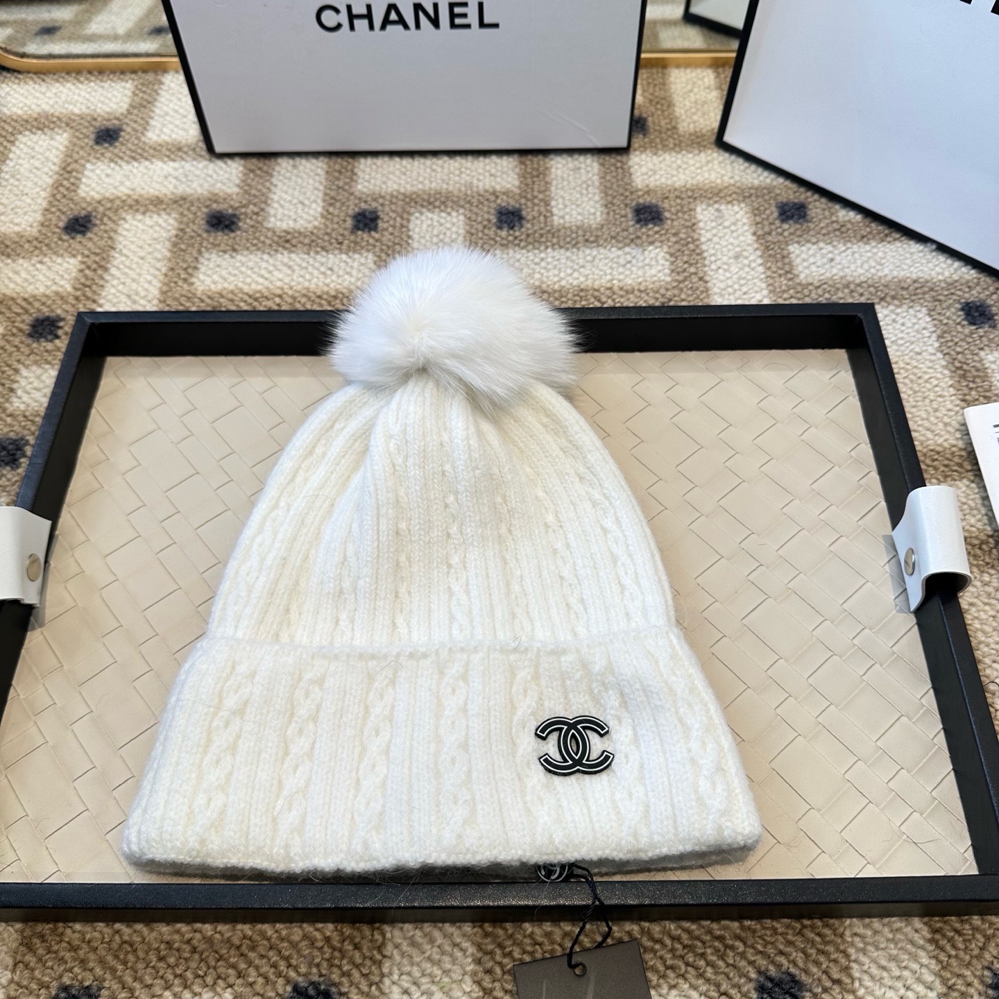 샤넬 모자 83000 Chanel Cap