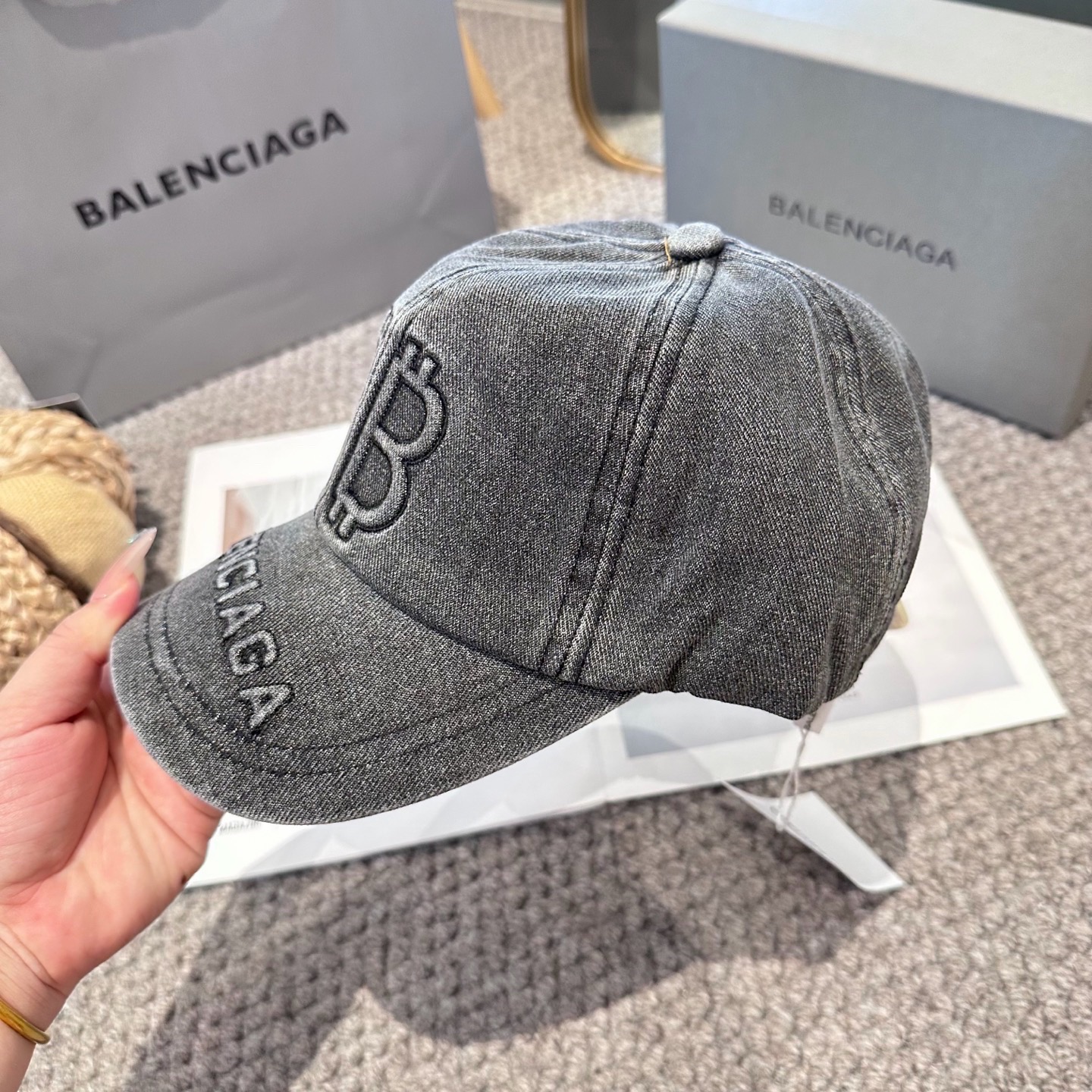 발렌시아가 모자 81718 Balenciaga Cap 상세 이미지 6