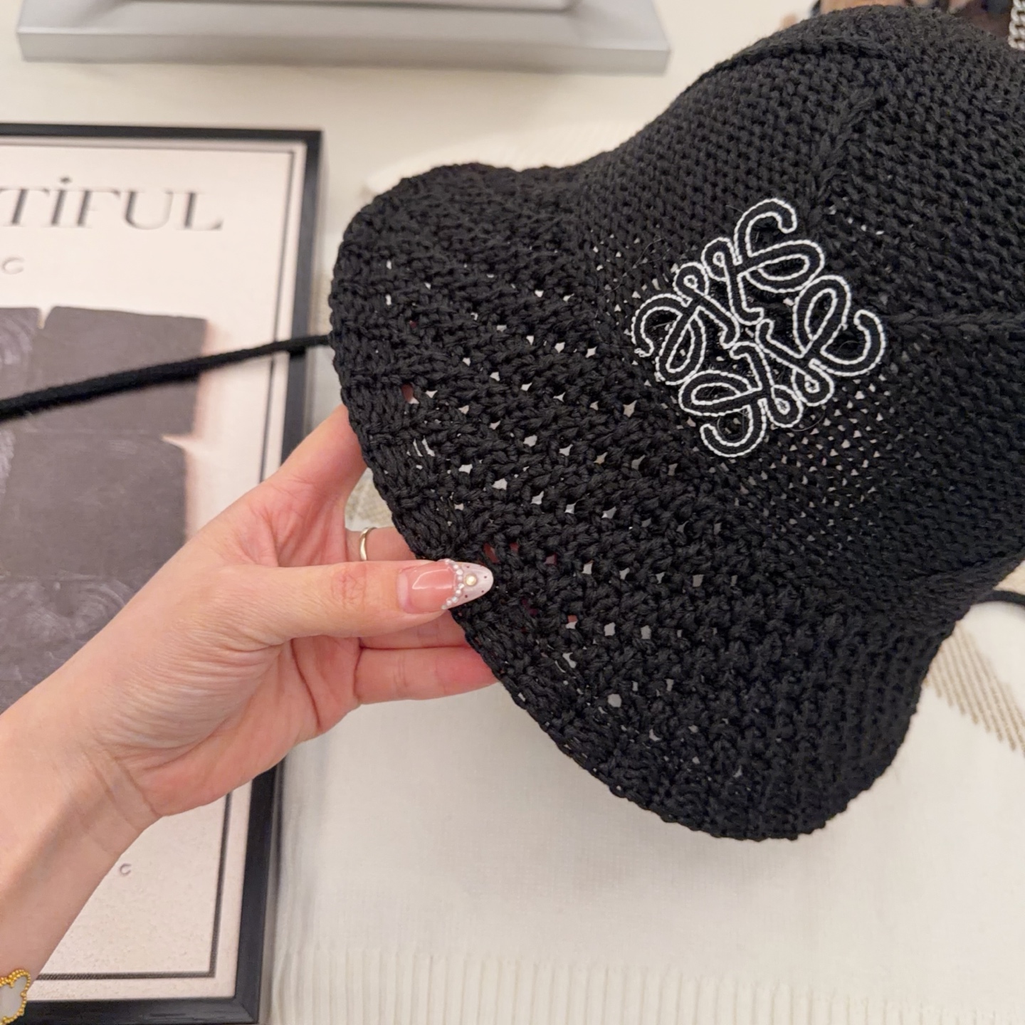로에베 모자 78907 Loewe Cap 상세 이미지 3