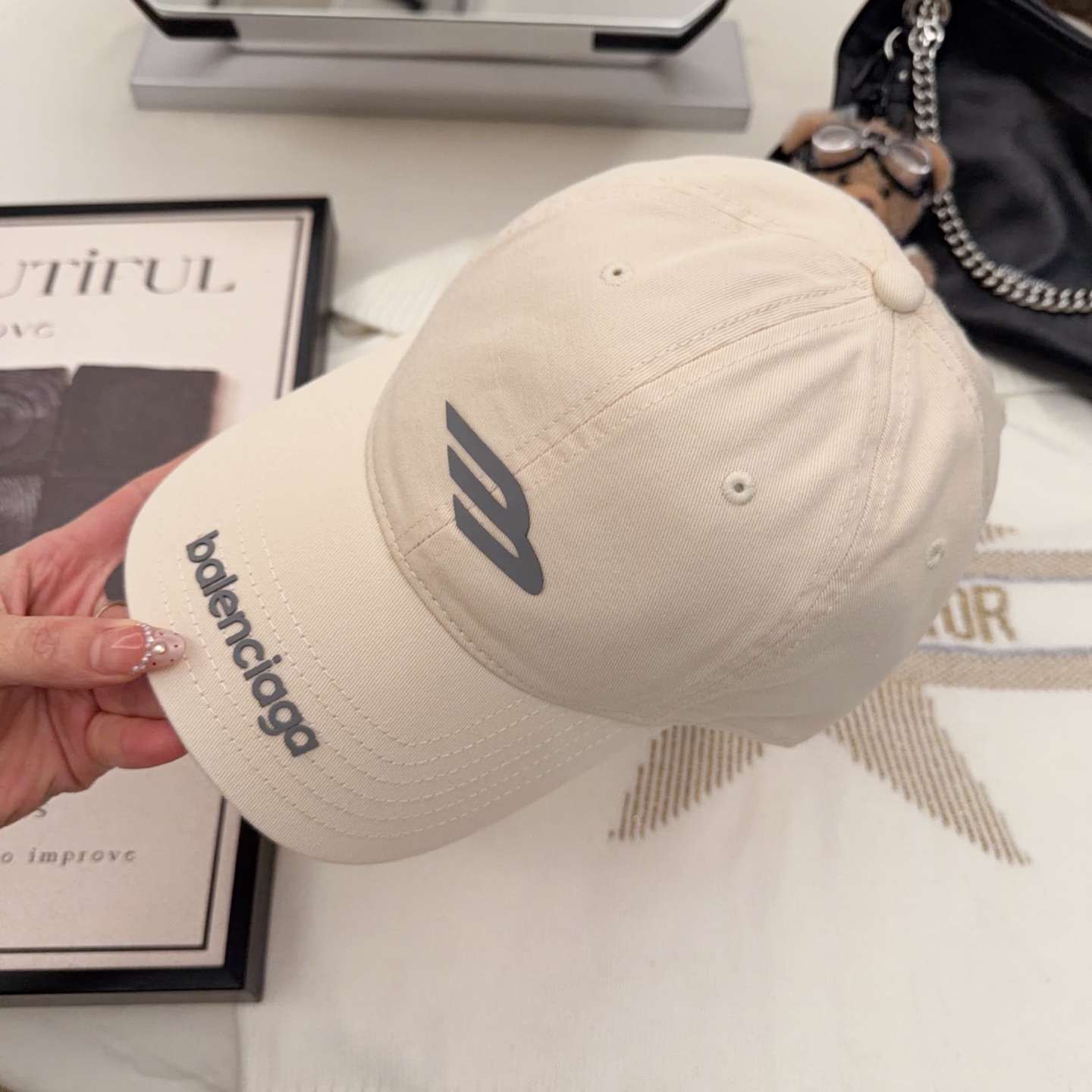 발렌시아가 모자 81758 Balenciaga Cap 상세 이미지 4