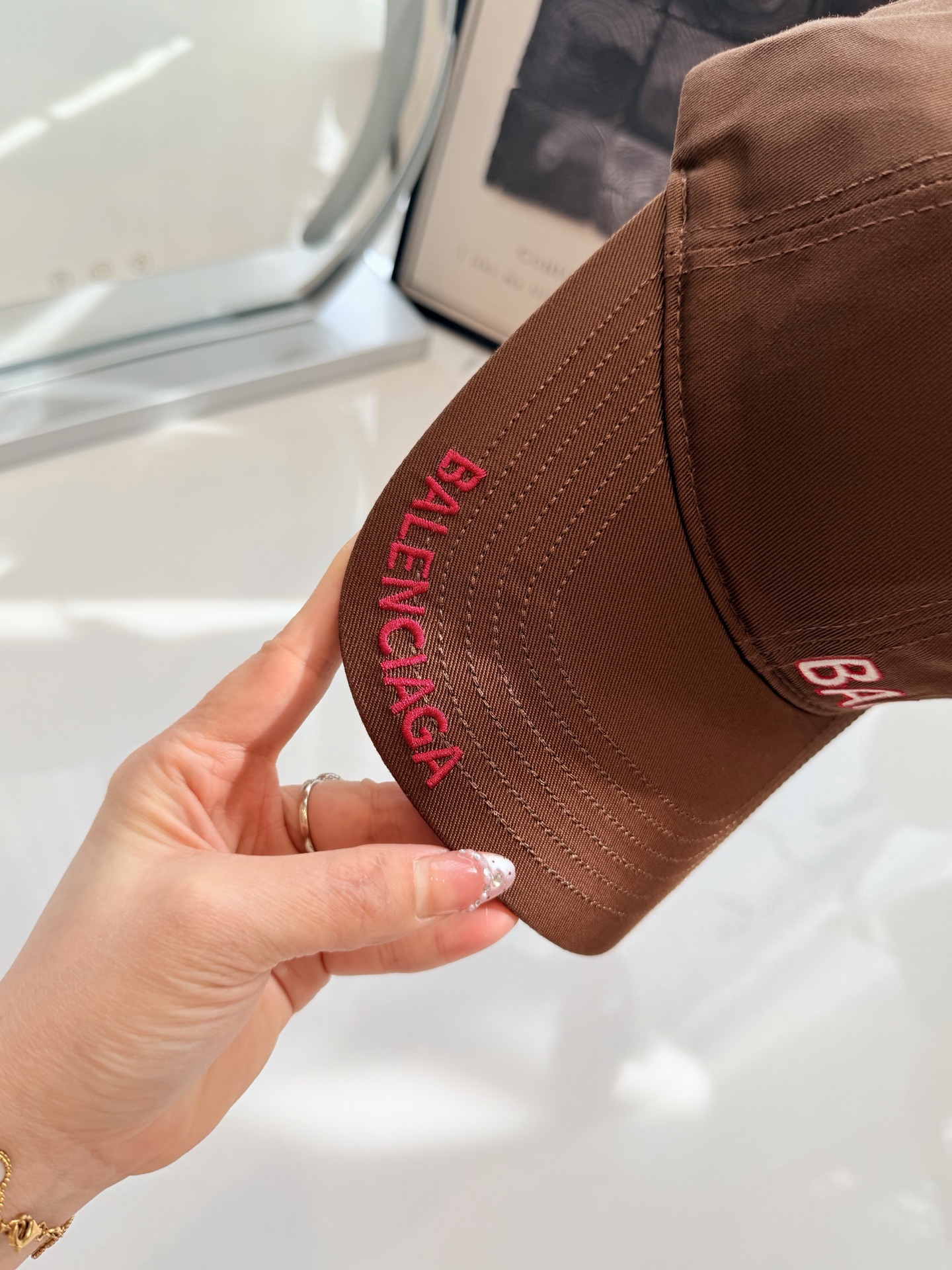 발렌시아가 모자 81778 Balenciaga Cap 상세 이미지 4