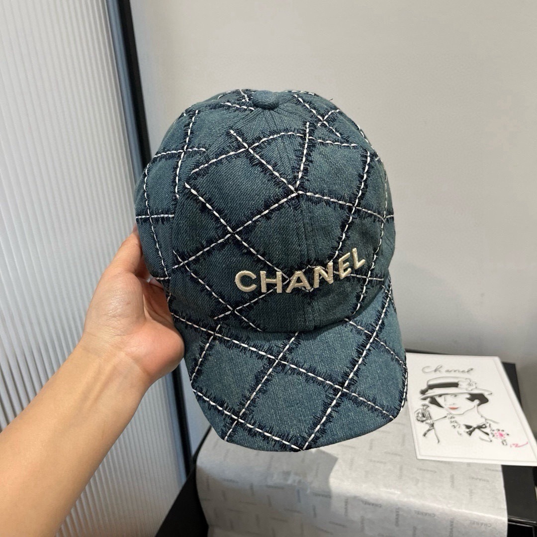 \nChanel香奈儿款鸭舌帽，原单品质，头围57cm