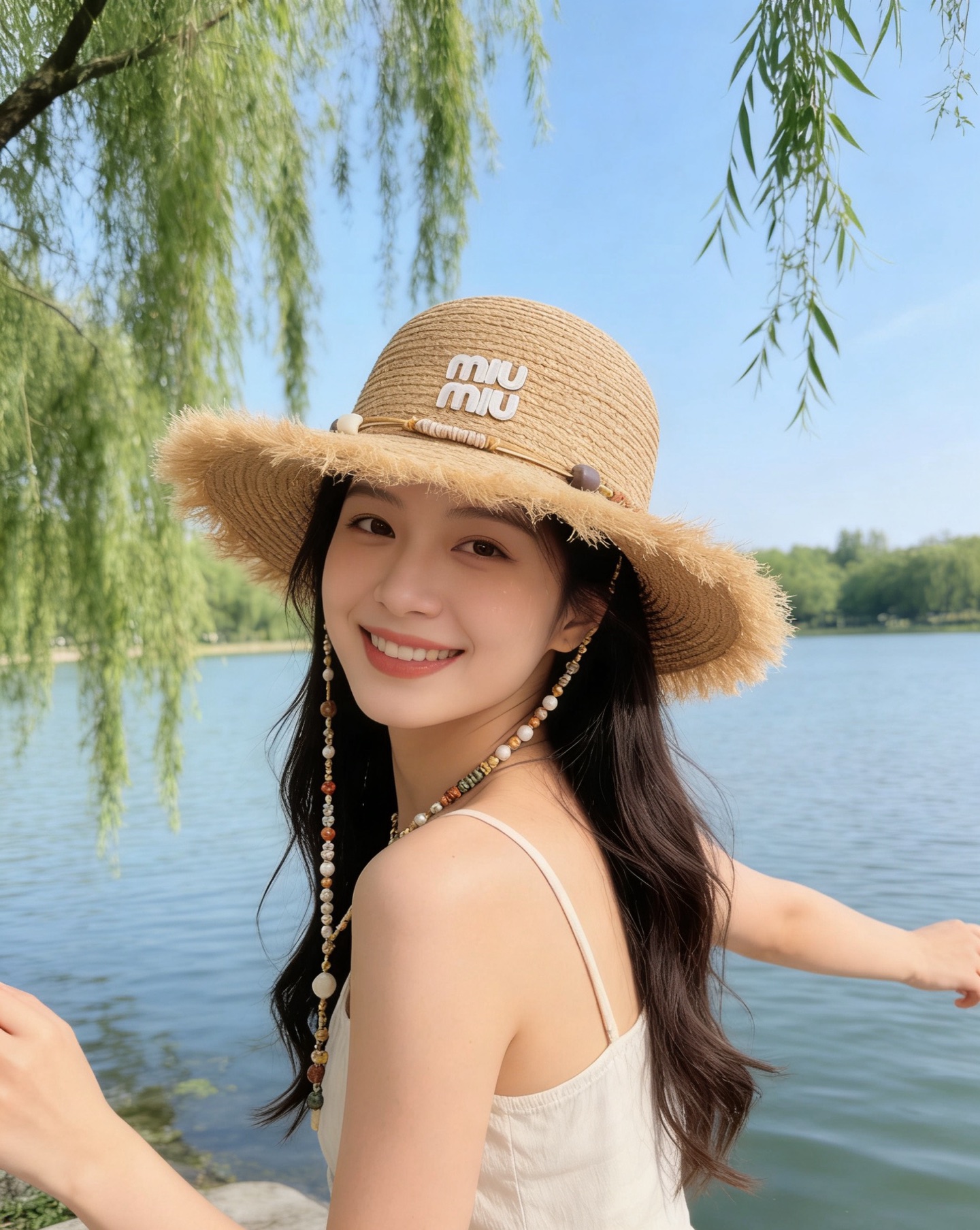 미우미우 모자 80753 Miu Miu Cap