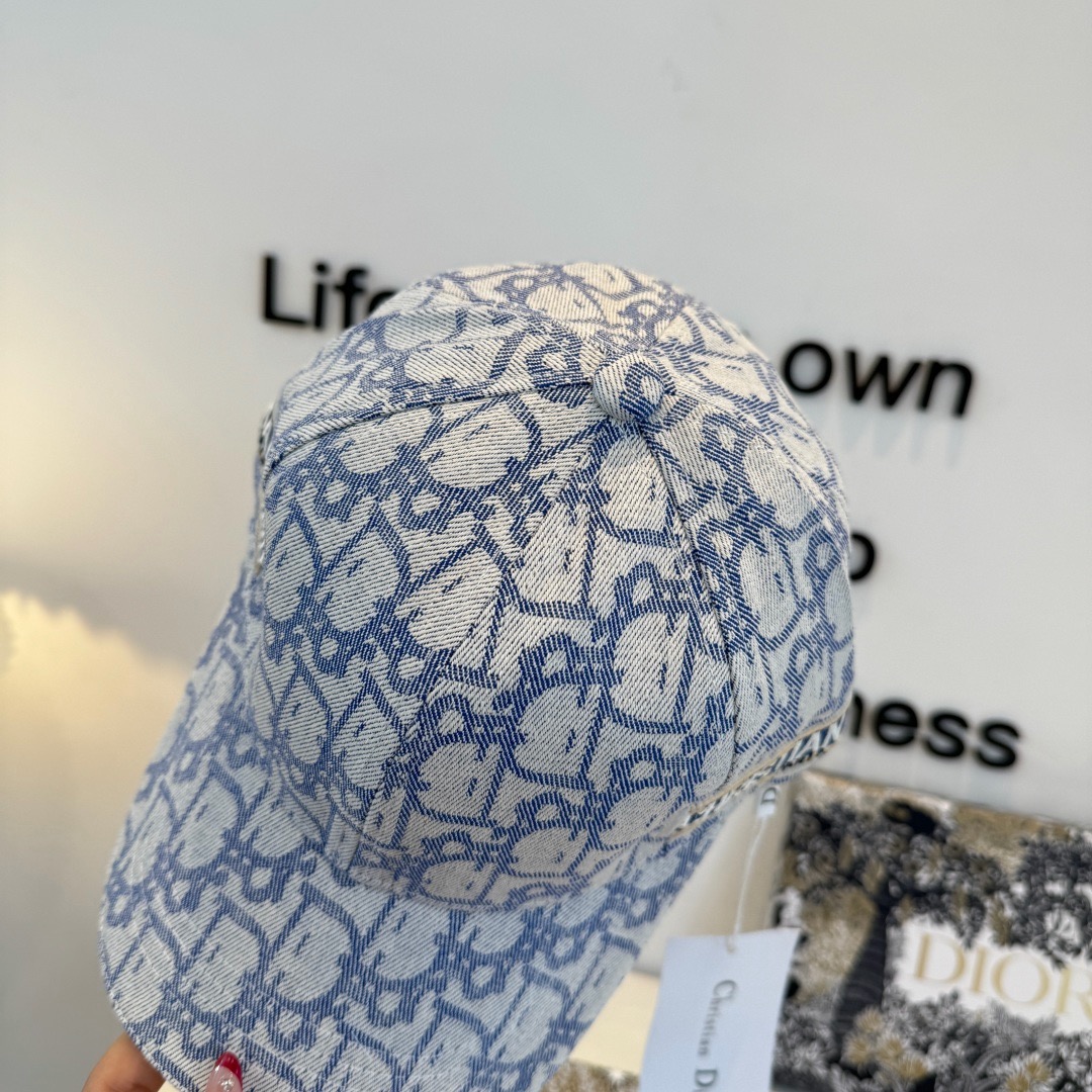 \n【DIOR迪奥】新款走量简约棒球帽，新款出货，大牌款超好搭配，赶紧入手！