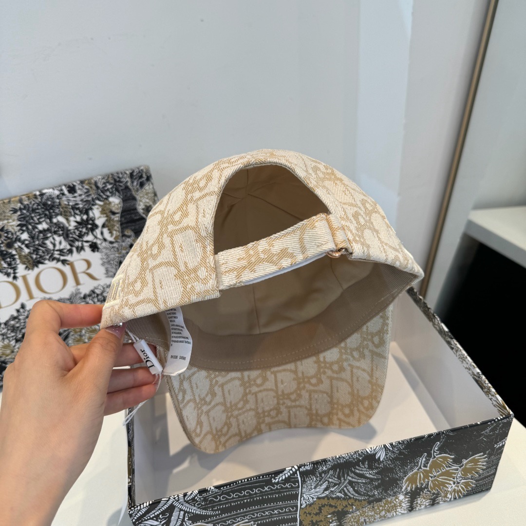 \n【DIOR迪奥】新款走量简约棒球帽，新款出货，大牌款超好搭配，赶紧入手！