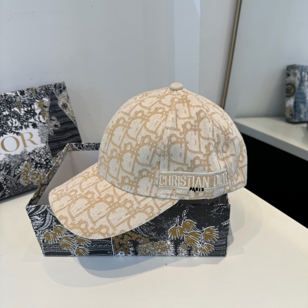 \n【DIOR迪奥】新款走量简约棒球帽，新款出货，大牌款超好搭配，赶紧入手！