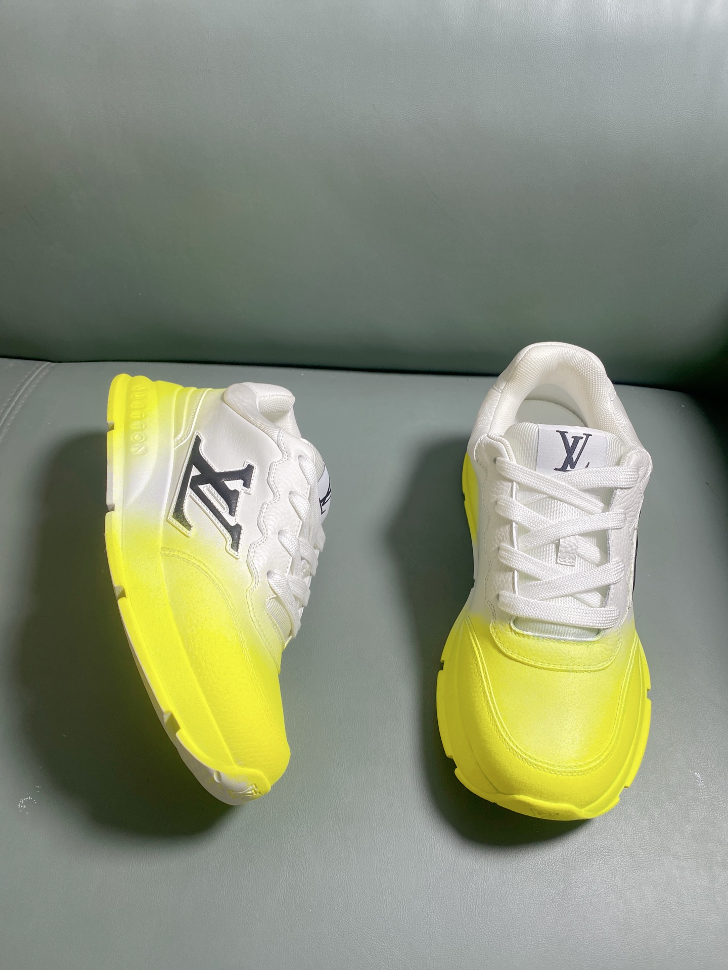 LV Style Leather Men's Shoes Lookbook Reference image 2