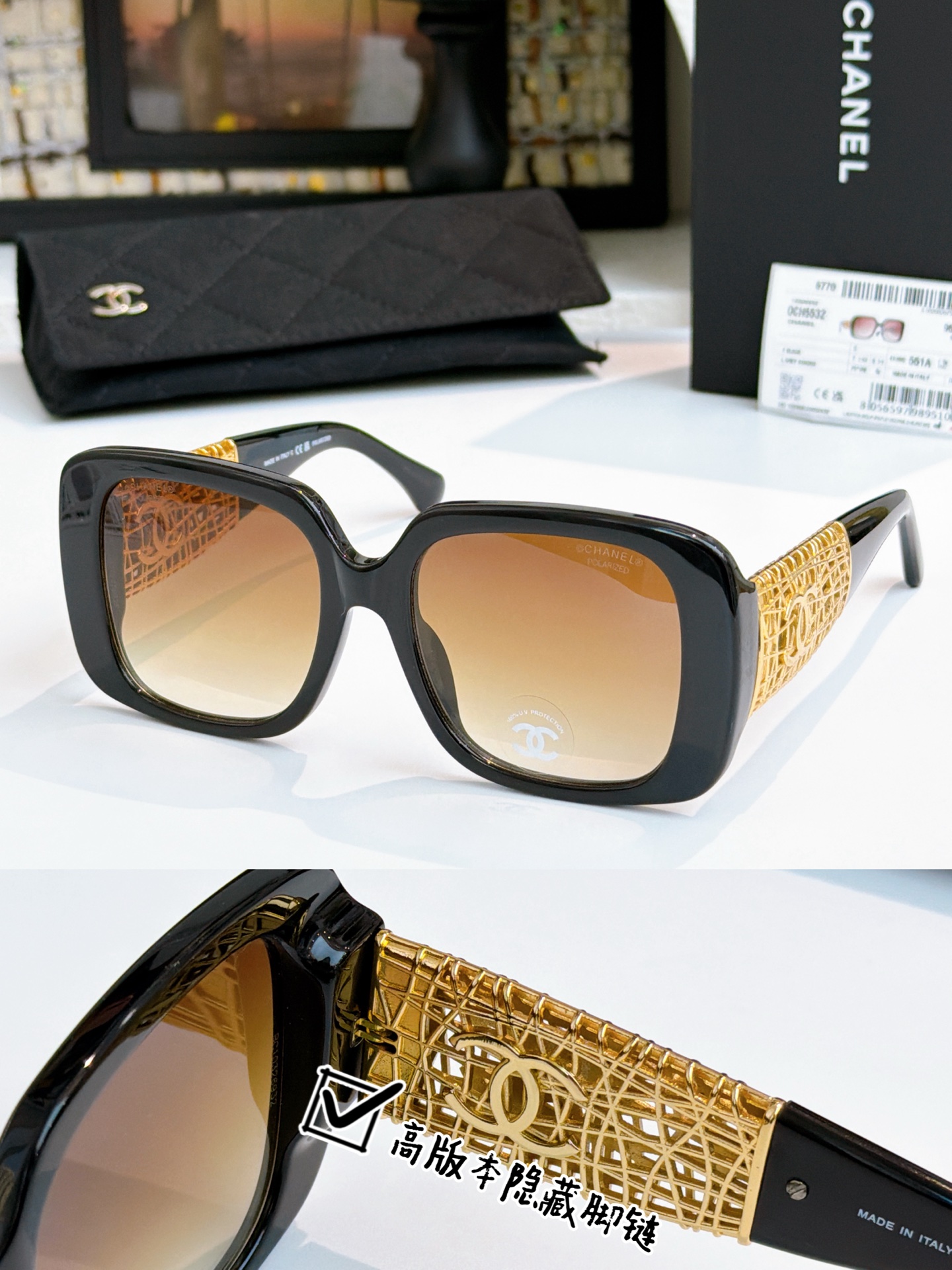 高版本 原版脚链CHANE*MOD： 5532SIZE：54口19-40🔝🔝