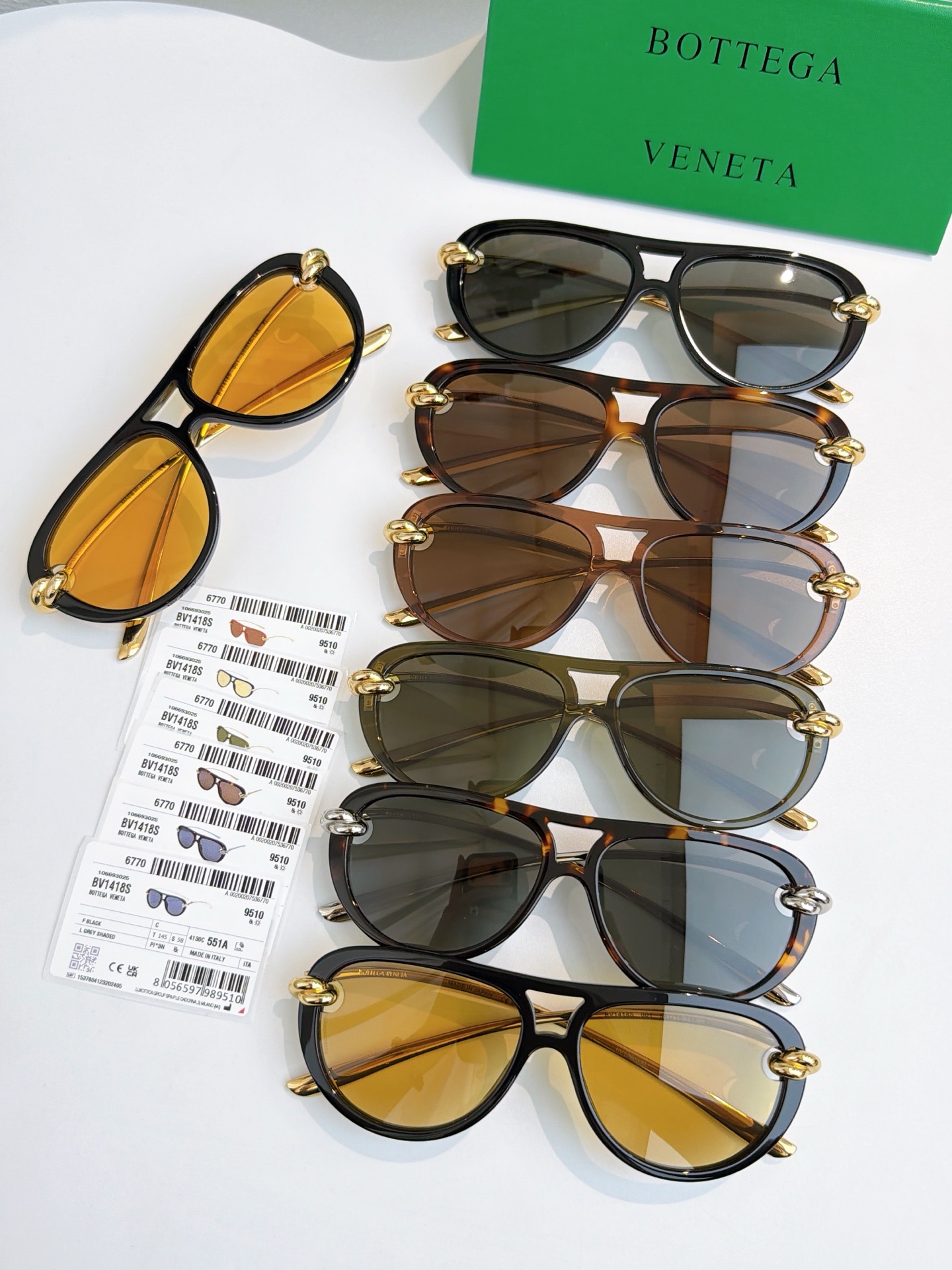 高版本原版大麻花BOTTEGA VENET*MODEL：BV1418SSIZE：58口15-145🔝🔝