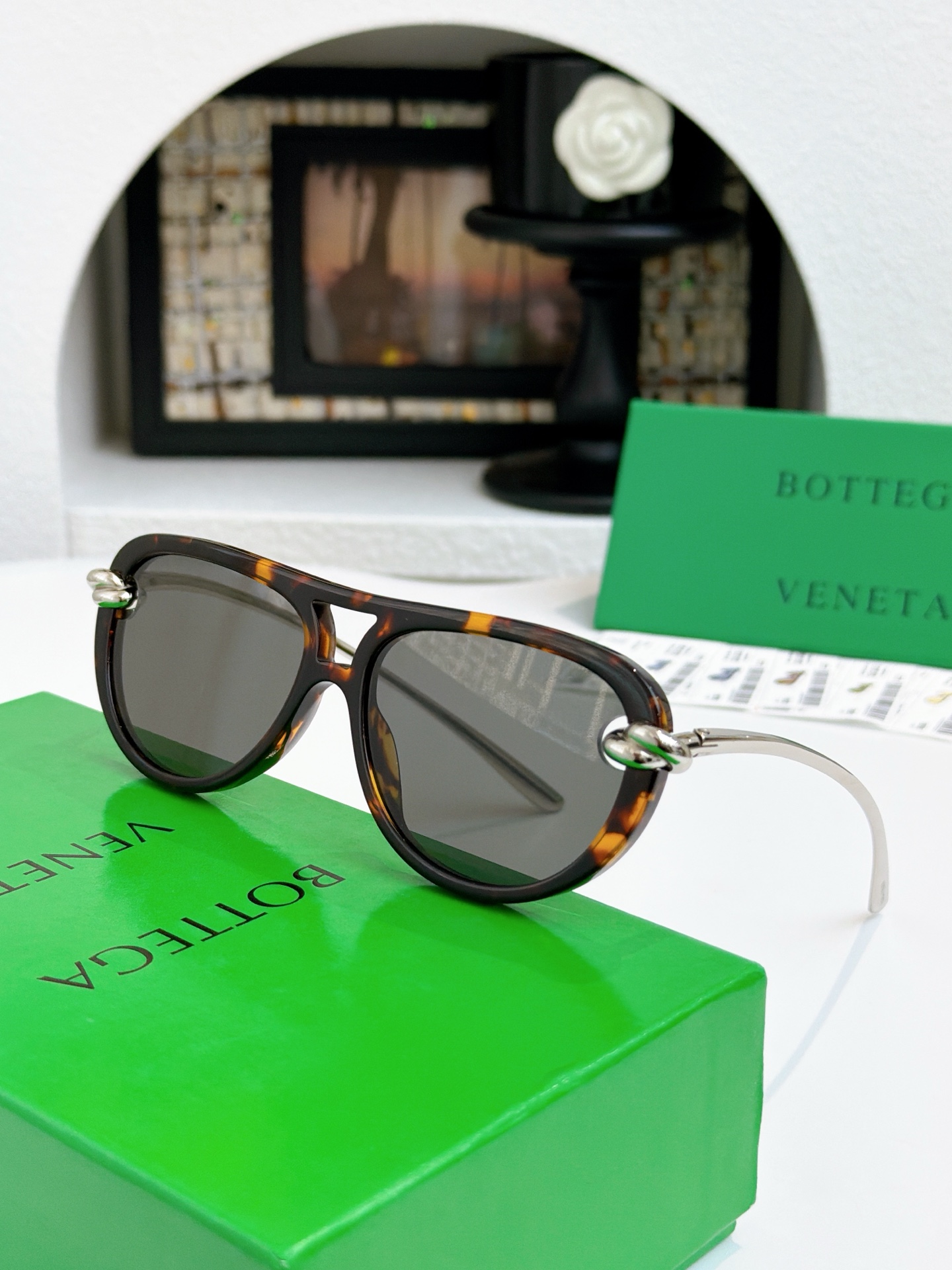 高版本原版大麻花BOTTEGA VENET*MODEL：BV1418SSIZE：58口15-145🔝🔝