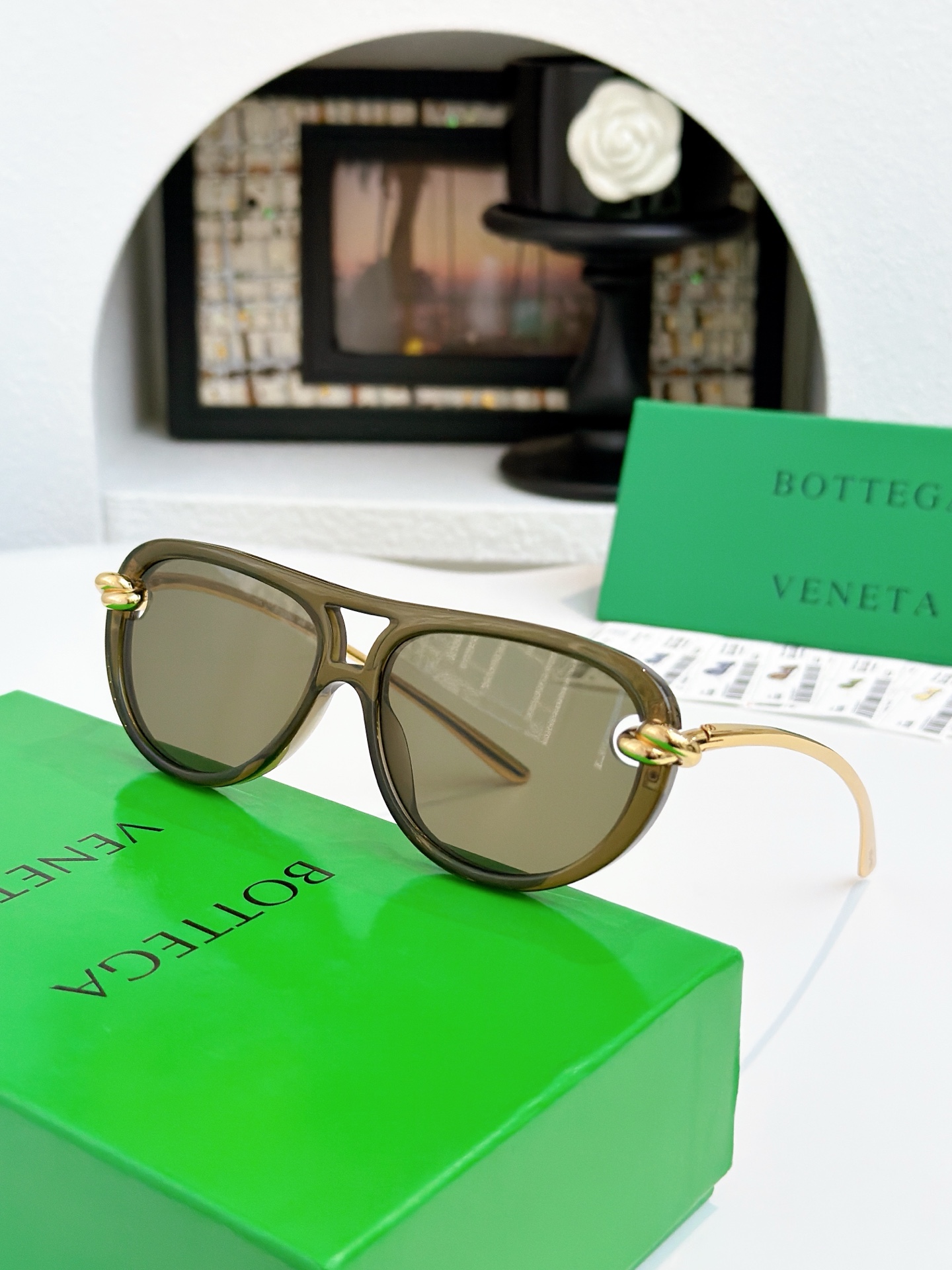 高版本原版大麻花BOTTEGA VENET*MODEL：BV1418SSIZE：58口15-145🔝🔝