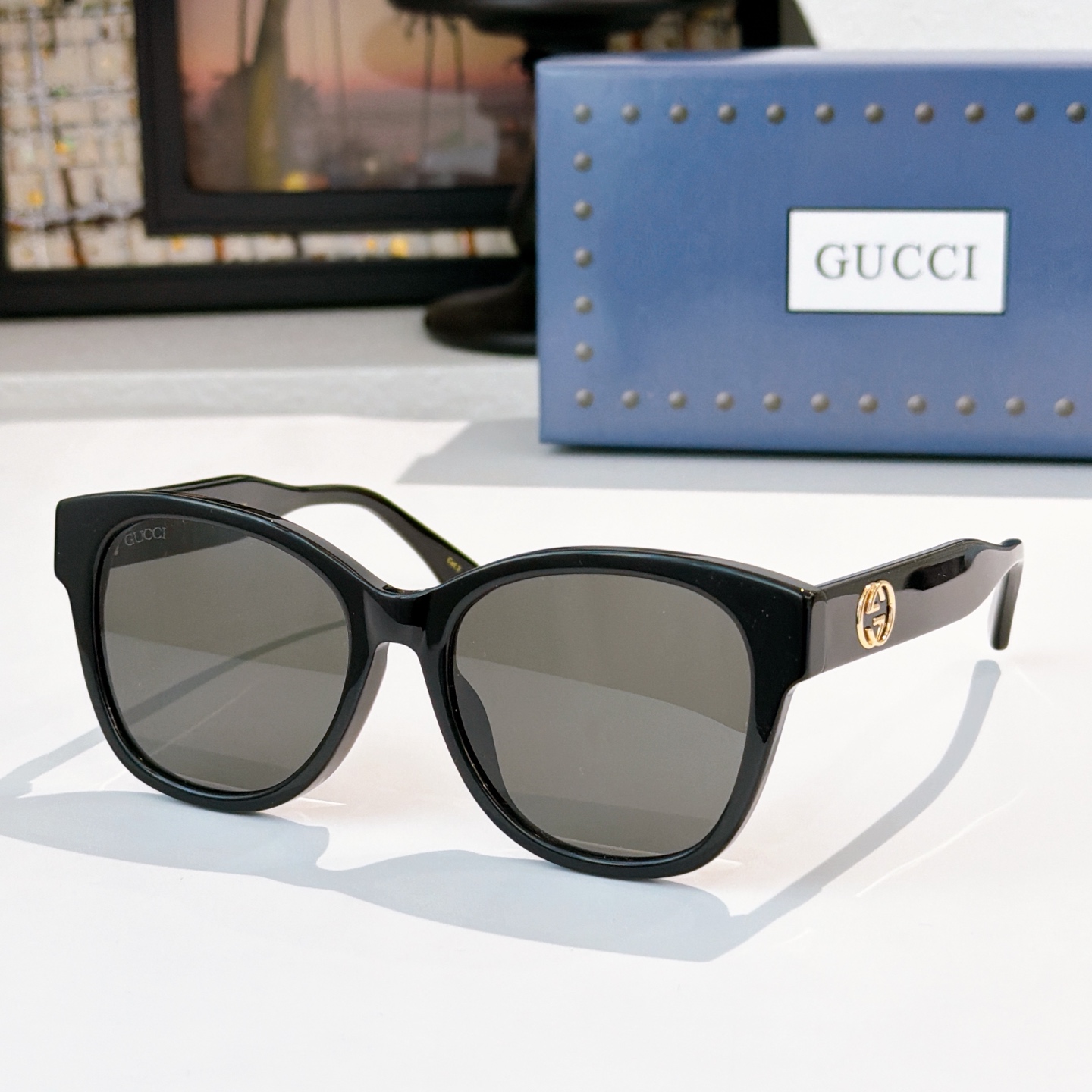 GUCCIMODEL：GG1866SK SIZE：55口13-145🔝🔝