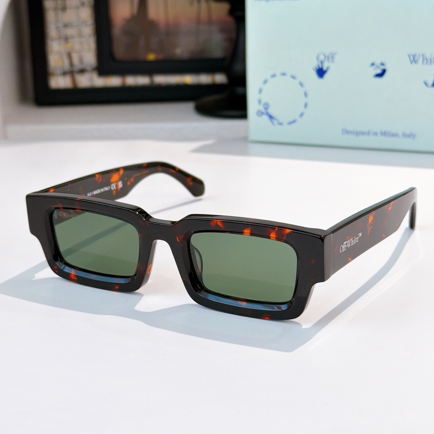 OFF WHITEMODEL:OERI089SIZE:50口24-145 🔝🔝