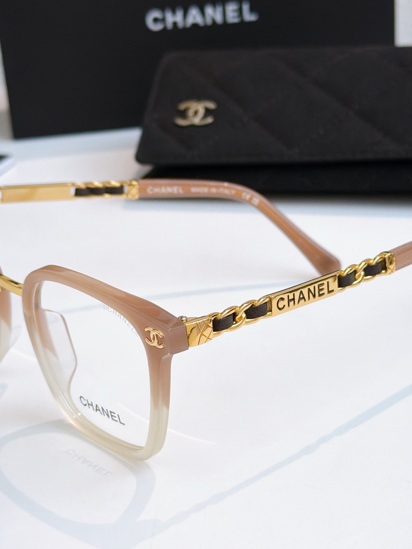 福牌镜框CHANE*MOD：6815 SIZE：52-23-145🔝🔝