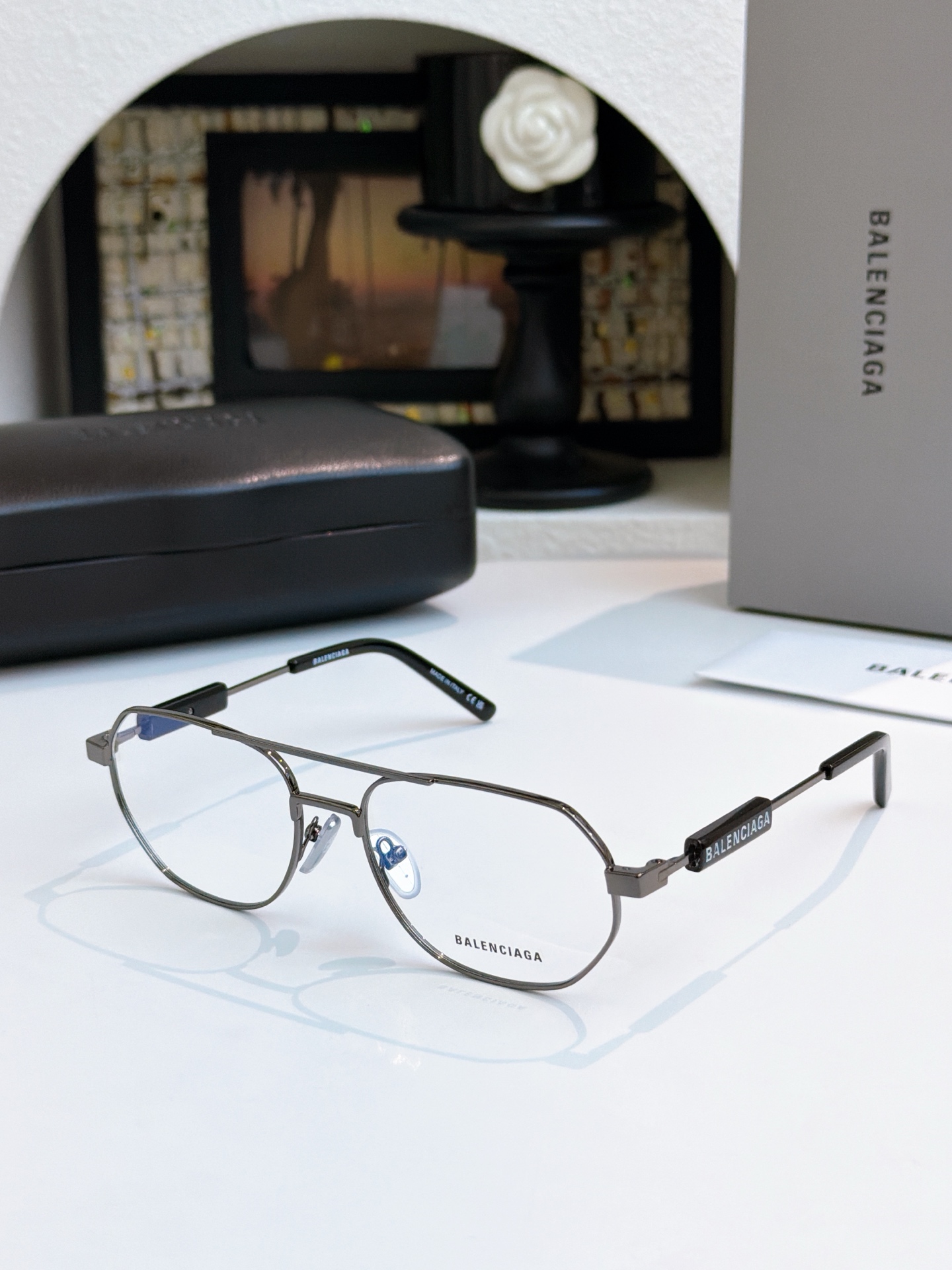 眼镜框BALENCIAG*MODEL：BB0117OSIZE：57口18-145🔝🔝