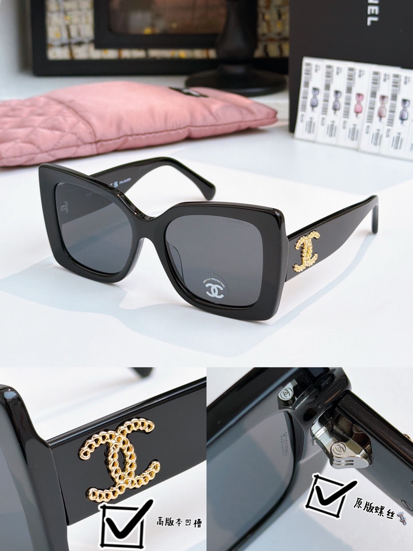 Originial quality高版本内嵌凹槽原版螺丝🔩CHANE*MOD：CH 5555SIZE：5