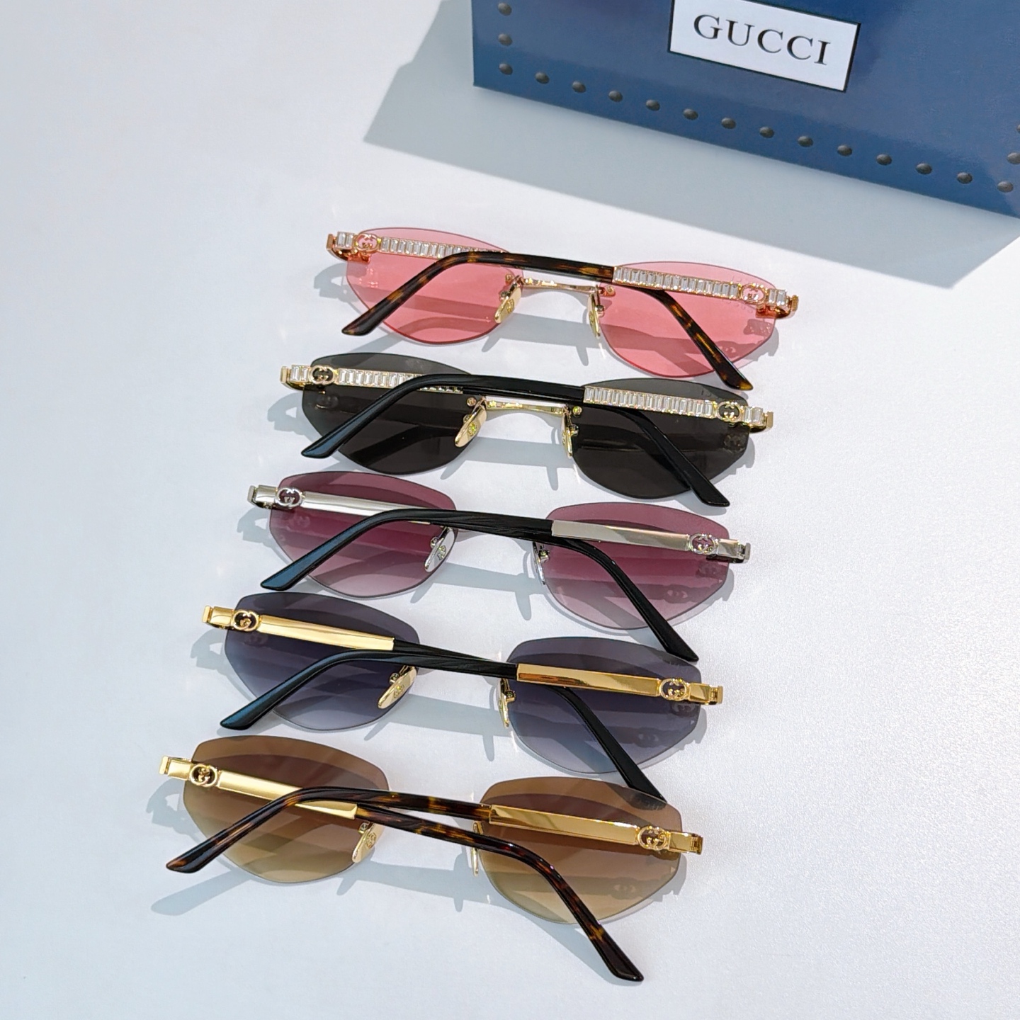 GUCC*MODEL：GG2215SSIZE：56口20-140🔝🔝 带钻➕10