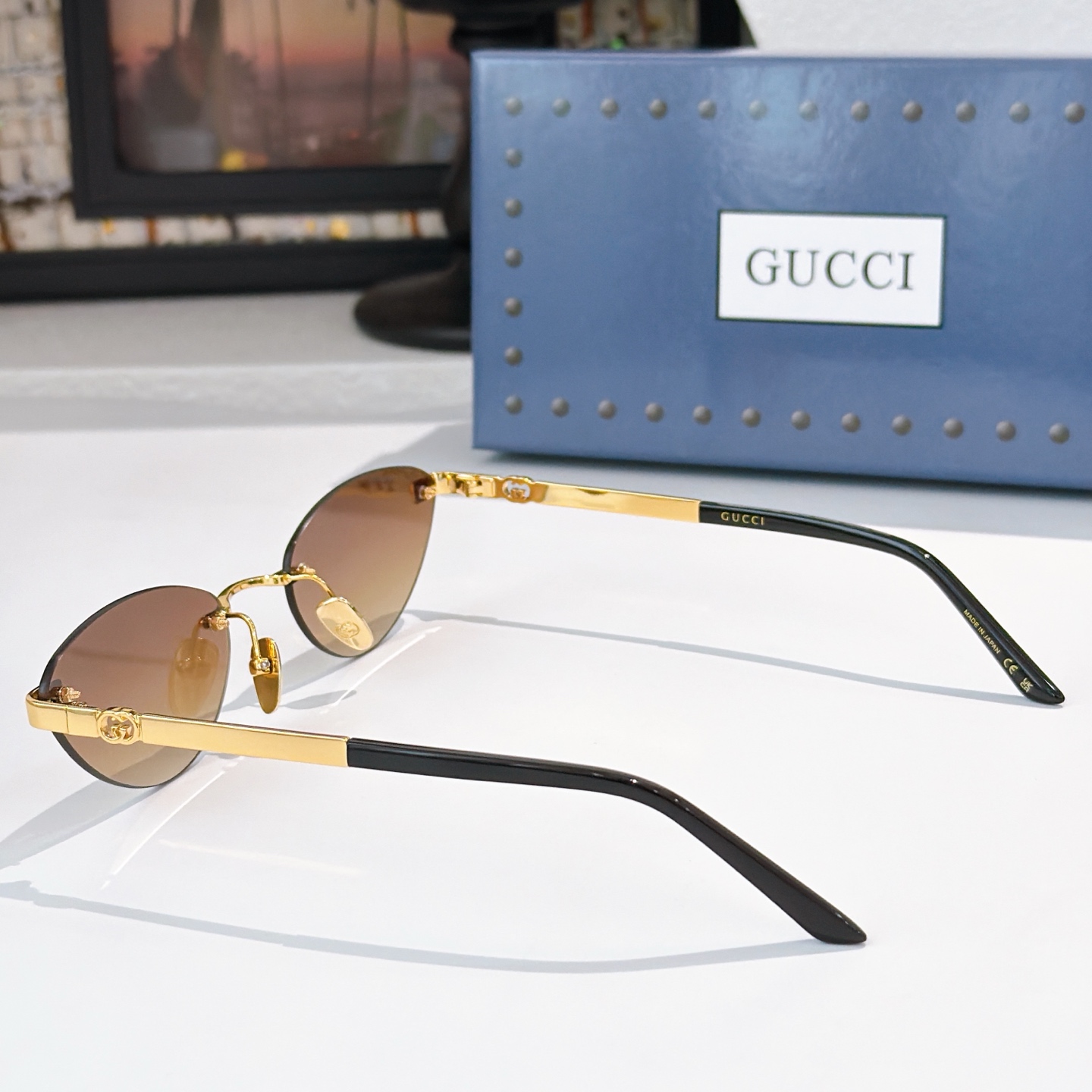 GUCC*MODEL：GG2213SSIZE：58口20-140🔝🔝 带钻➕10