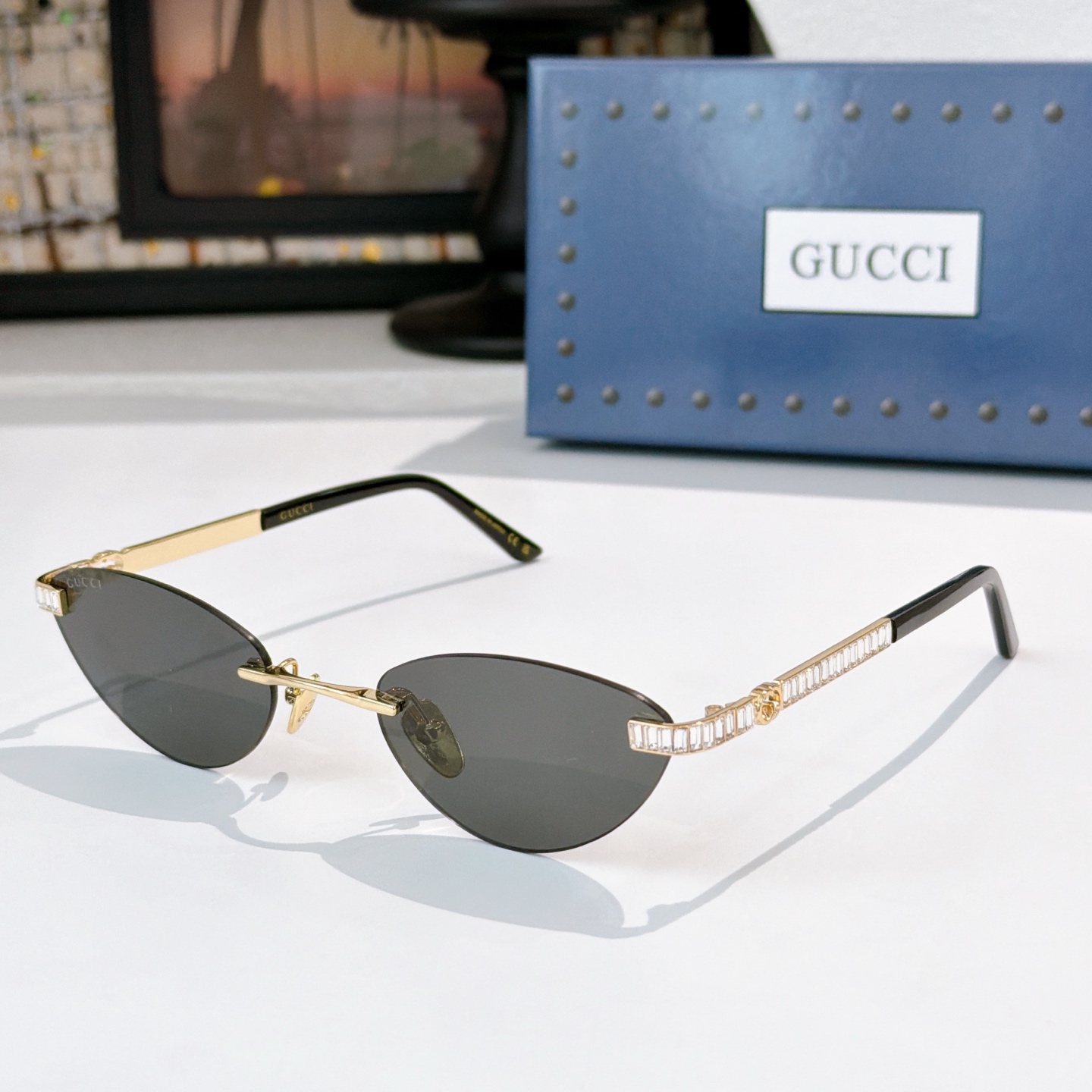 GUCC*MODEL：GG2213SSIZE：58口20-140🔝🔝 带钻➕10