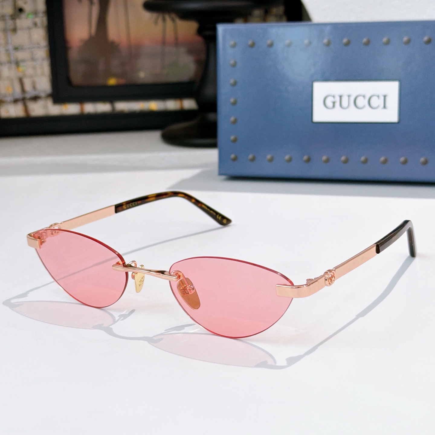 GUCC*MODEL：GG2213SSIZE：58口20-140🔝🔝 带钻➕10